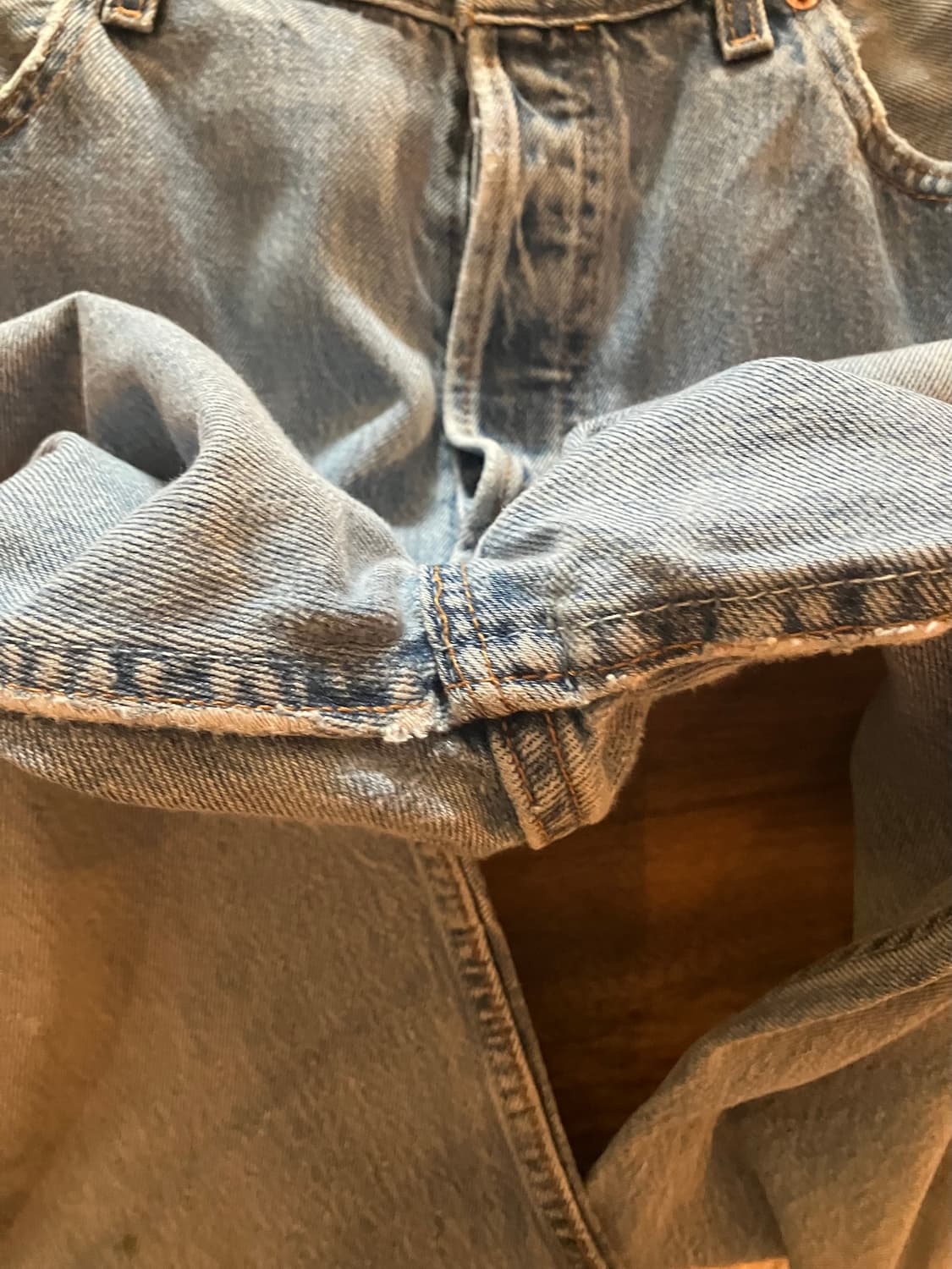 90s USA 빈티지 리바이스 501 데님 팬츠 상품이미지8