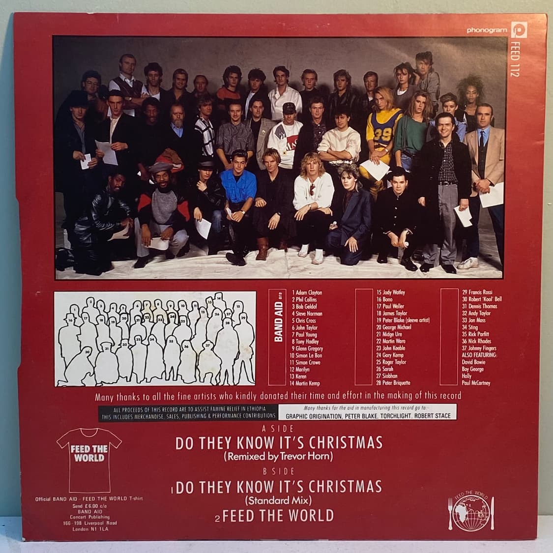 (LP)Band Aid-Do They Know It's Christmas 상품이미지2