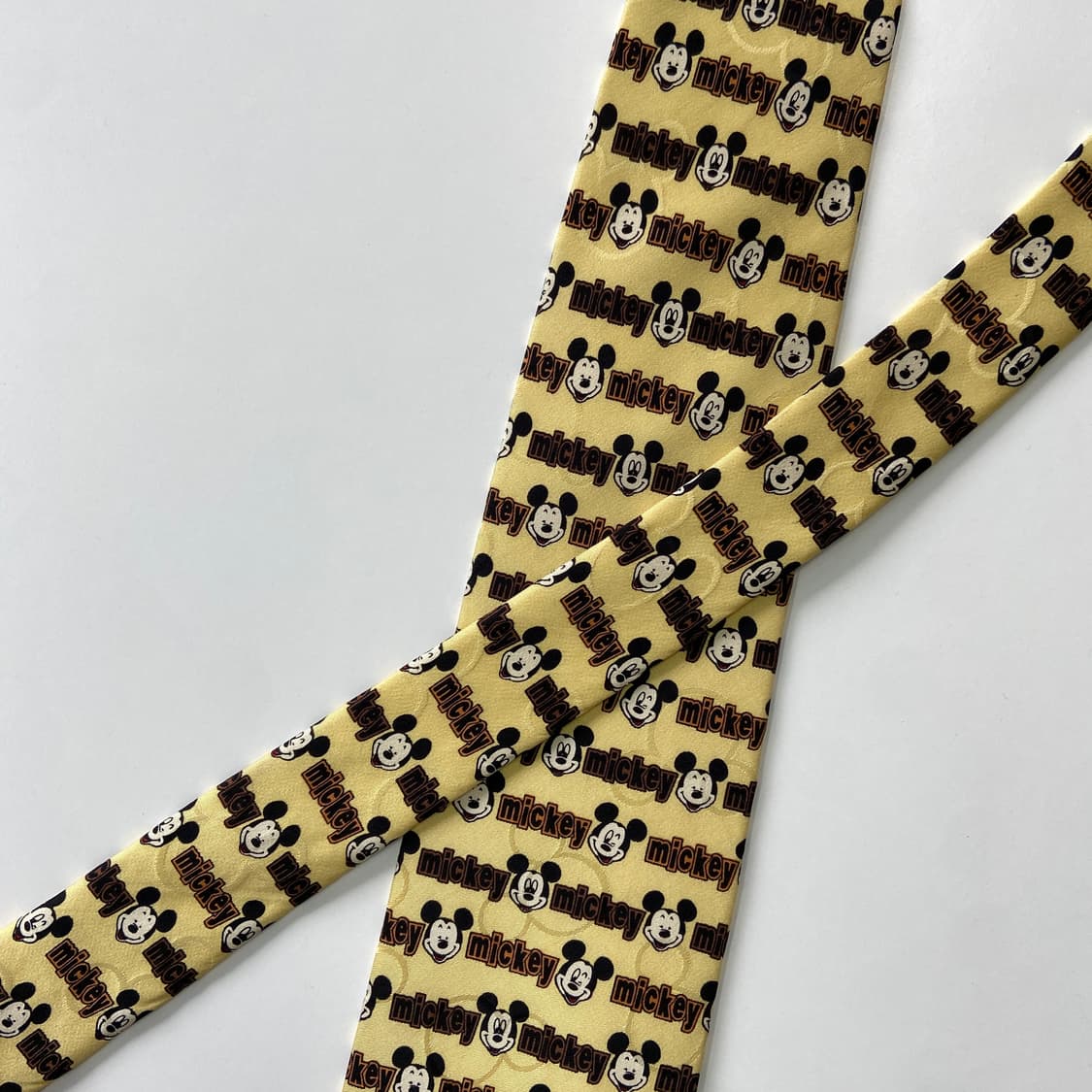 디즈니 캐릭터미키마우스 실크넥타이 상품이미지4