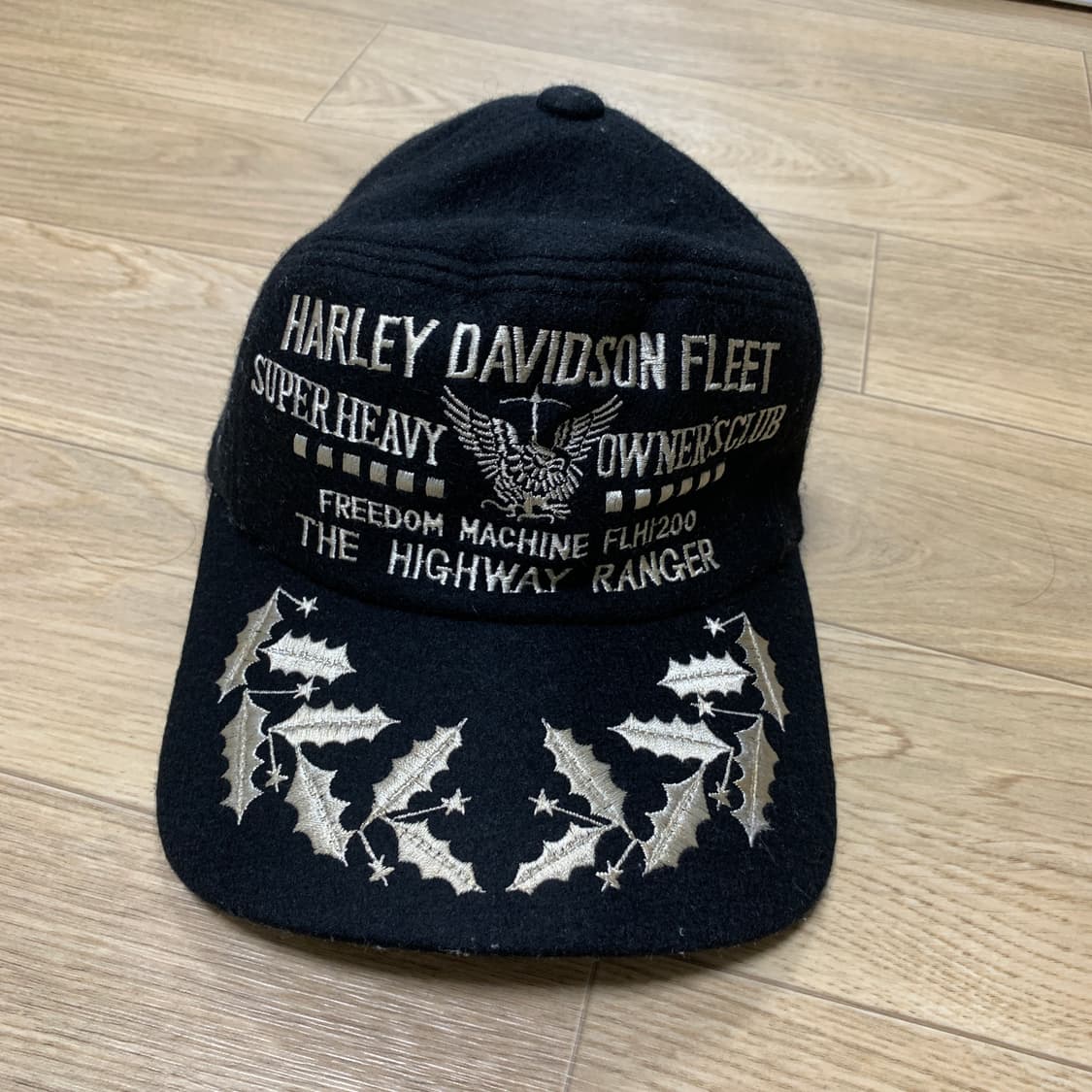 90s Harley Davidson Fleet 울캡-日本産 상품이미지1