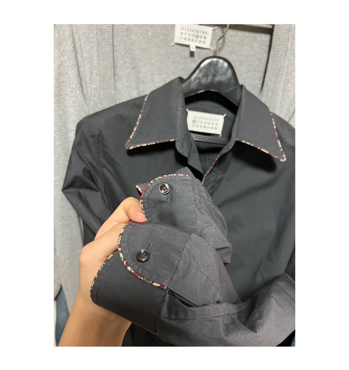 마틴 마르지엘라 파이핑 셔츠 상품이미지3