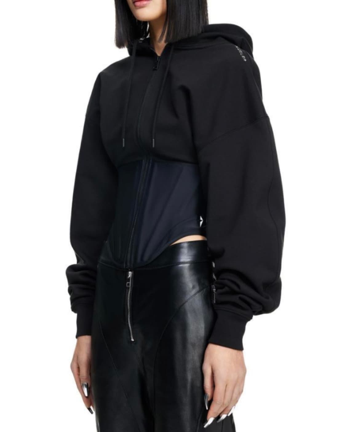 H&M x Mugler Corset Waist Zip Up 상품이미지2
