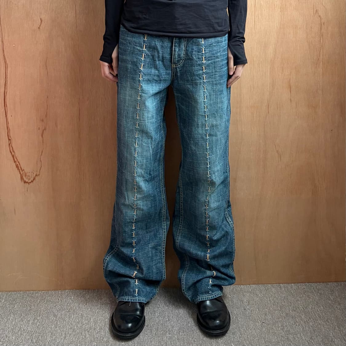 이세이미야케 로프 라인 팬츠 상품이미지1