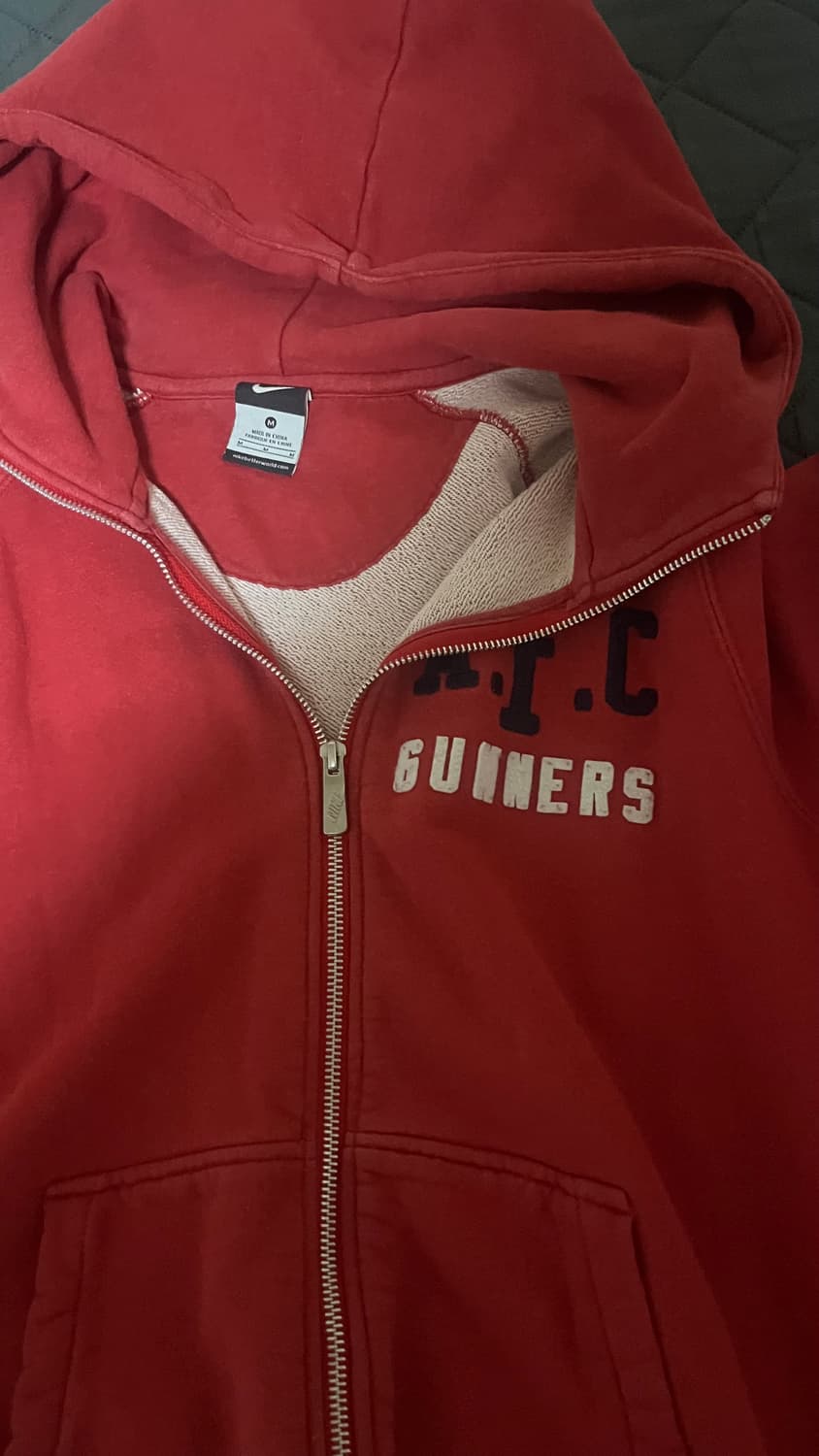 나이키 톤다운레드 후드집업 상품이미지1