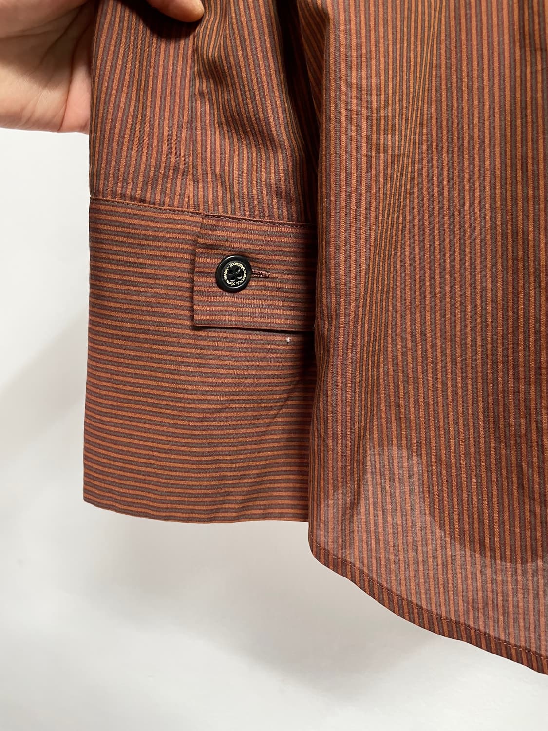 비비안웨스트우드 브라운 시스루 블라우스 (on.321)    상품이미지4