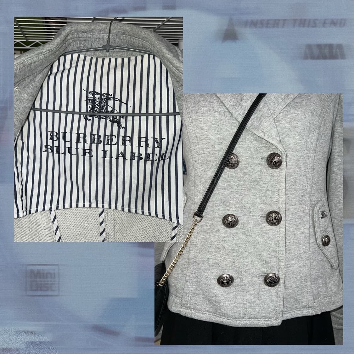 버버리 그레이 자켓 상품이미지9