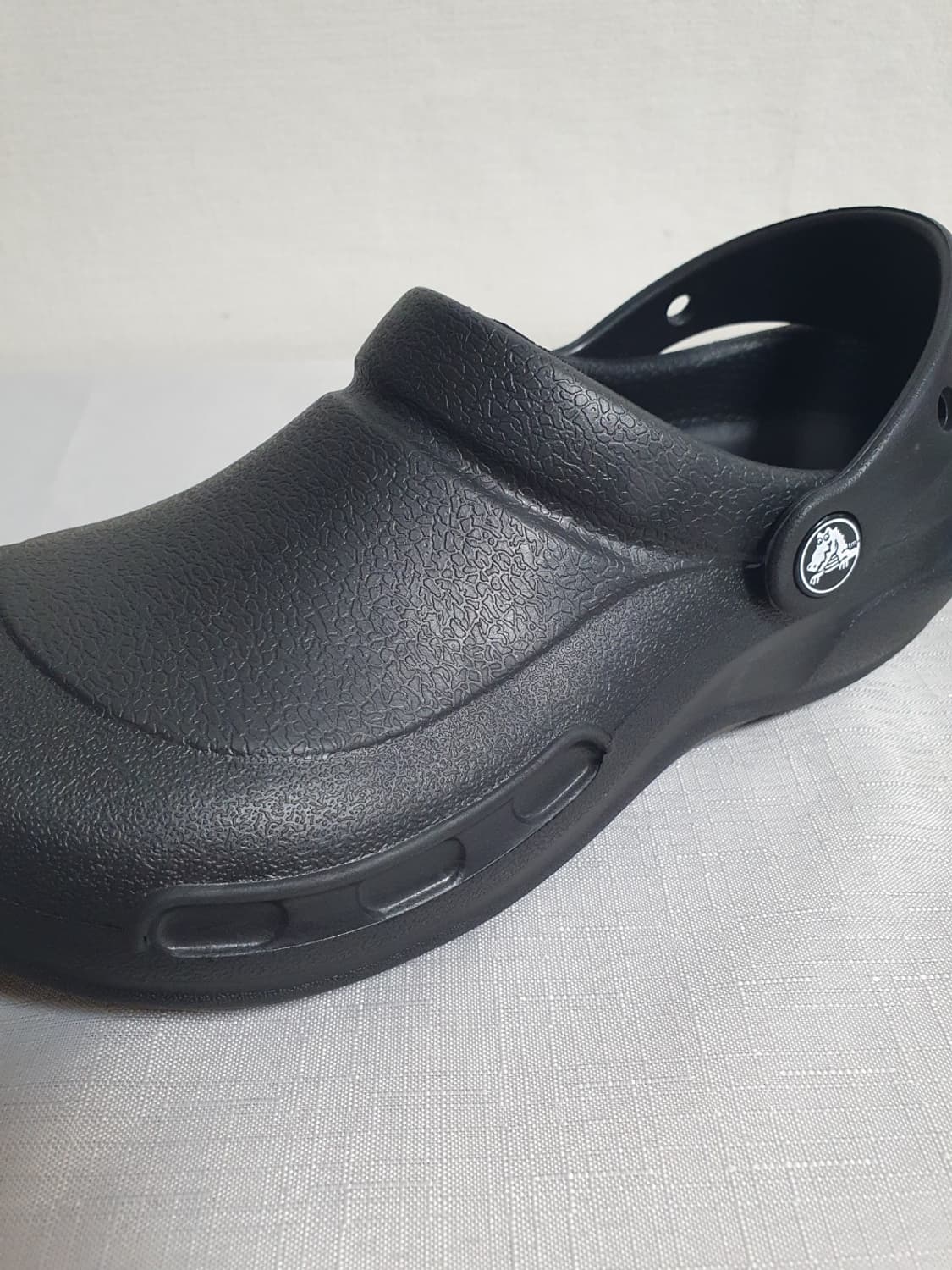 240mm 크록스 샌들 비스트로 워크 클로그 블랙 W7 상품이미지8