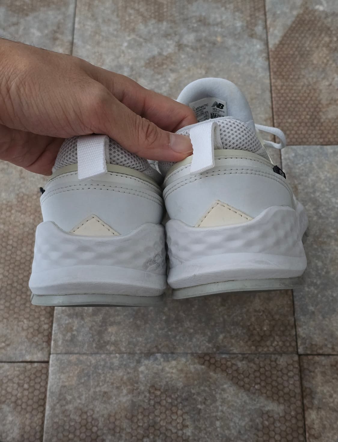 (230)뉴발란스 574 스포츠 화이트  상품이미지9