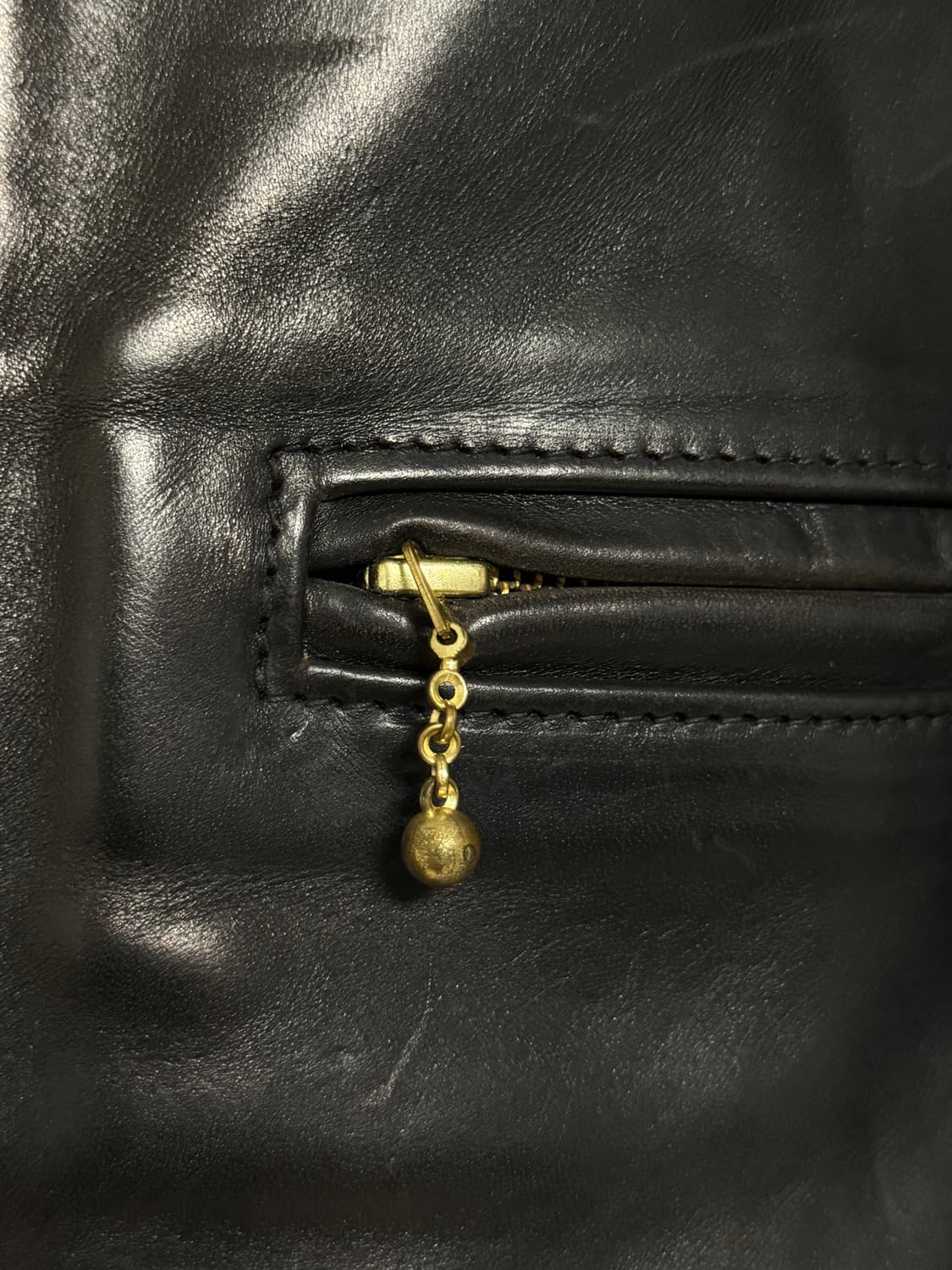 [40] Aero Leather 에어로 레더 하이웨이맨 자켓 상품이미지5