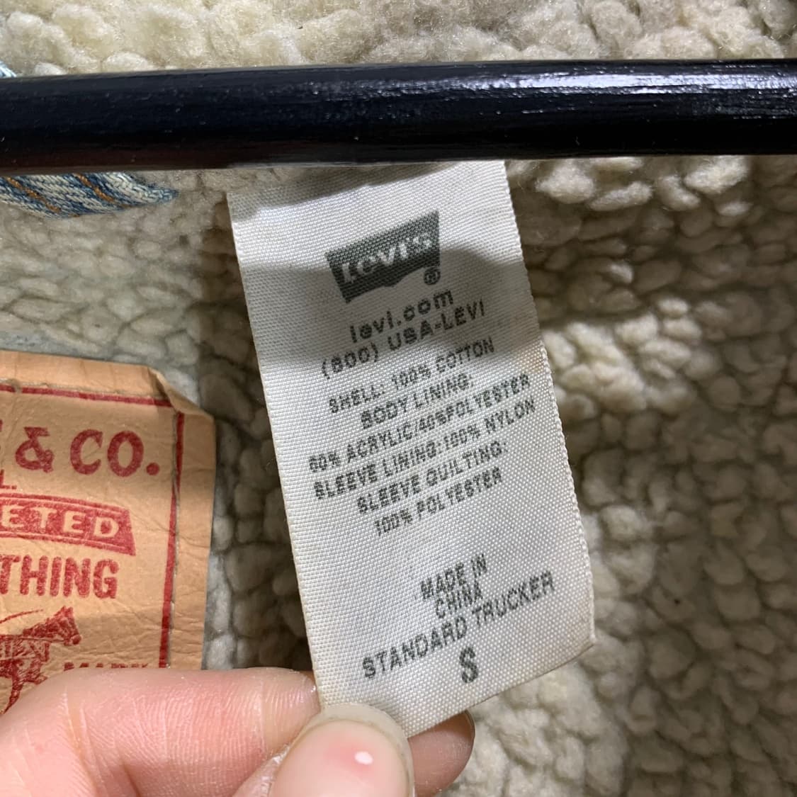 리바이스 70520 세르파 데님자켓 상품이미지9