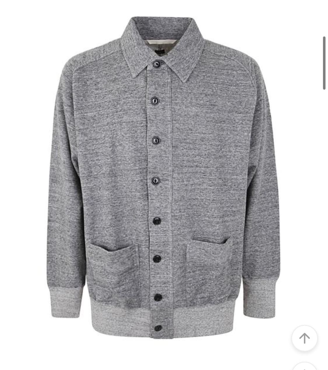 나나미카 스웨트 가디건 버튼업 긴팔 셔츠 상품이미지1