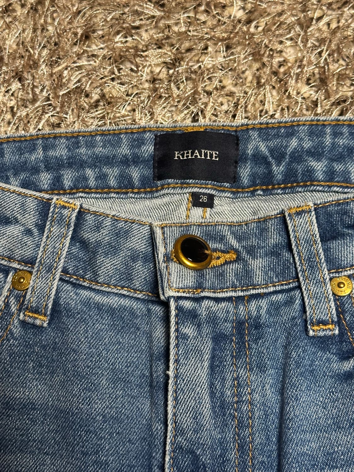 KHAITE Vanessa 데님 청바지 상품이미지4