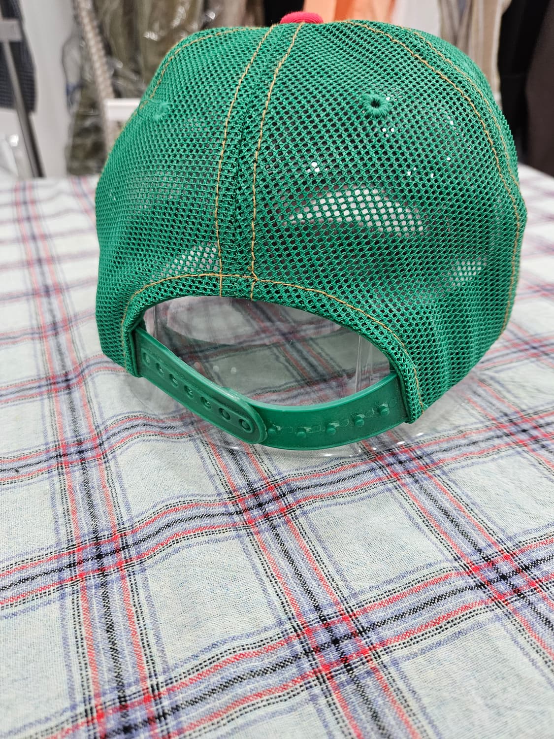 본더치(Von Dutch) 빨강/초록 메쉬캡 모자 상품이미지6