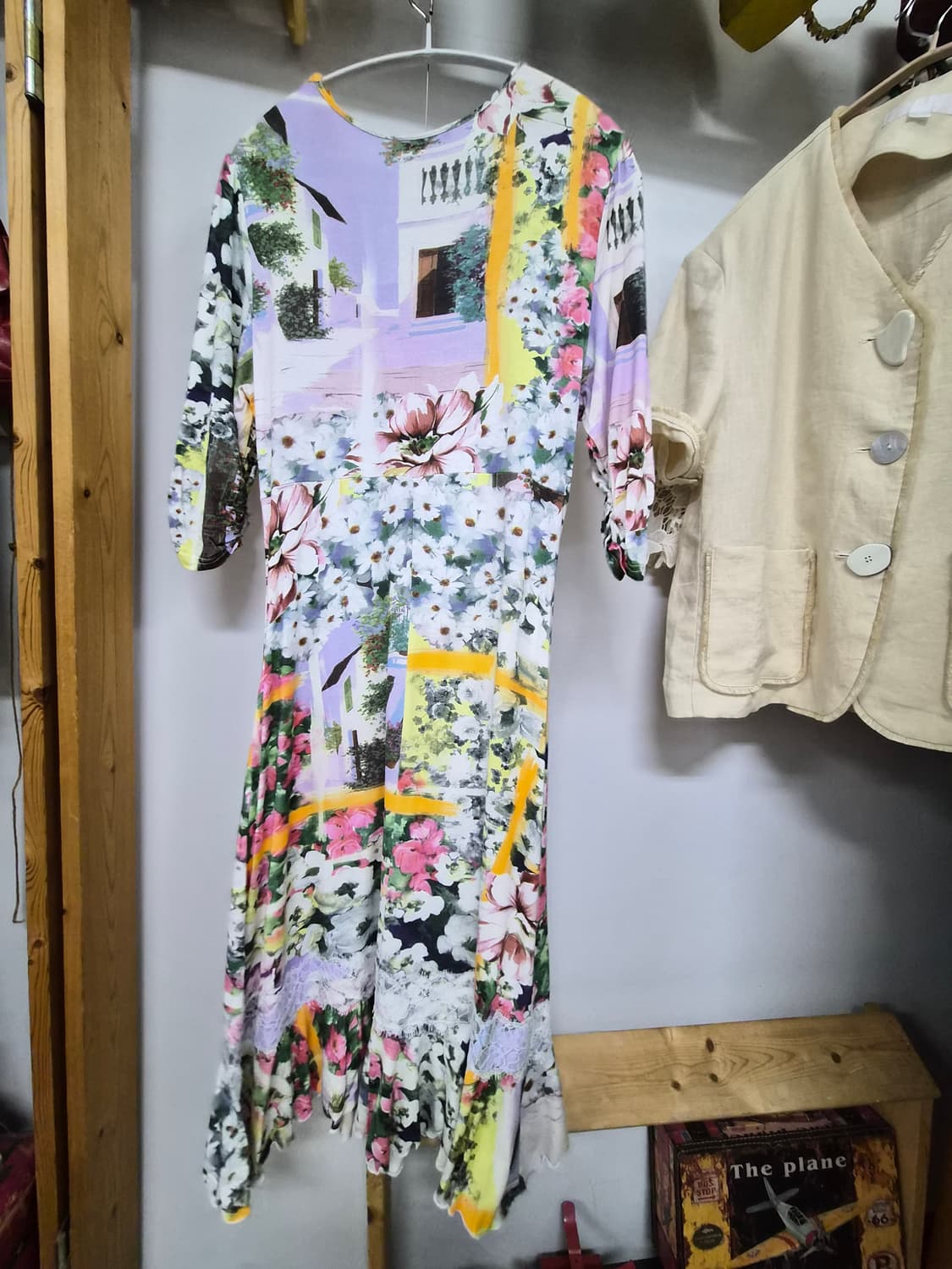 띠어리 플라워 가든 셔링 원피스 상품이미지8