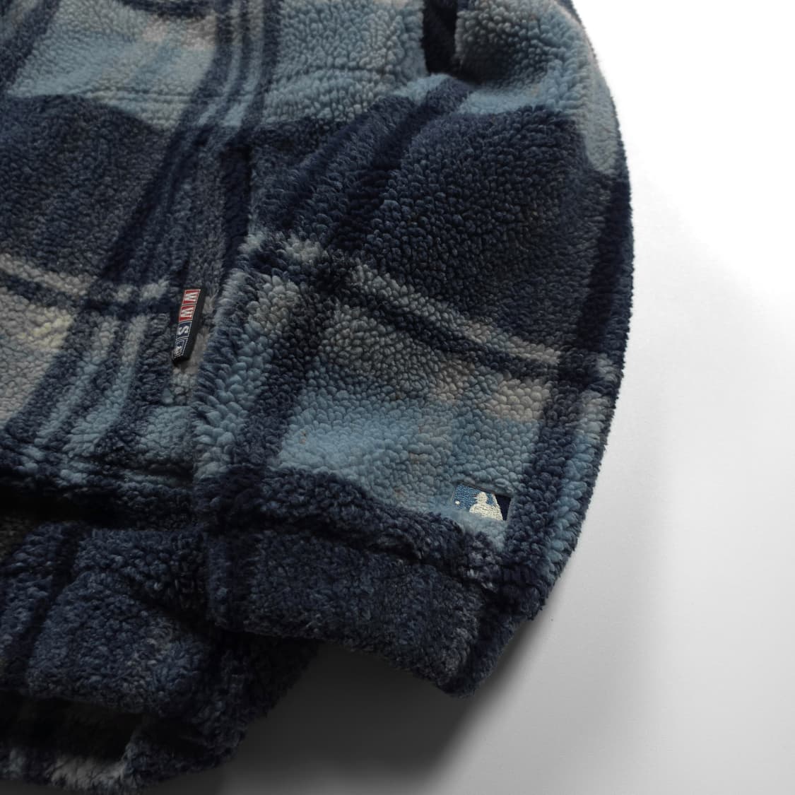 MLB La 다저스 빅로고 올드스쿨 쉐르파 플리스 자켓 (XL) 상품이미지5