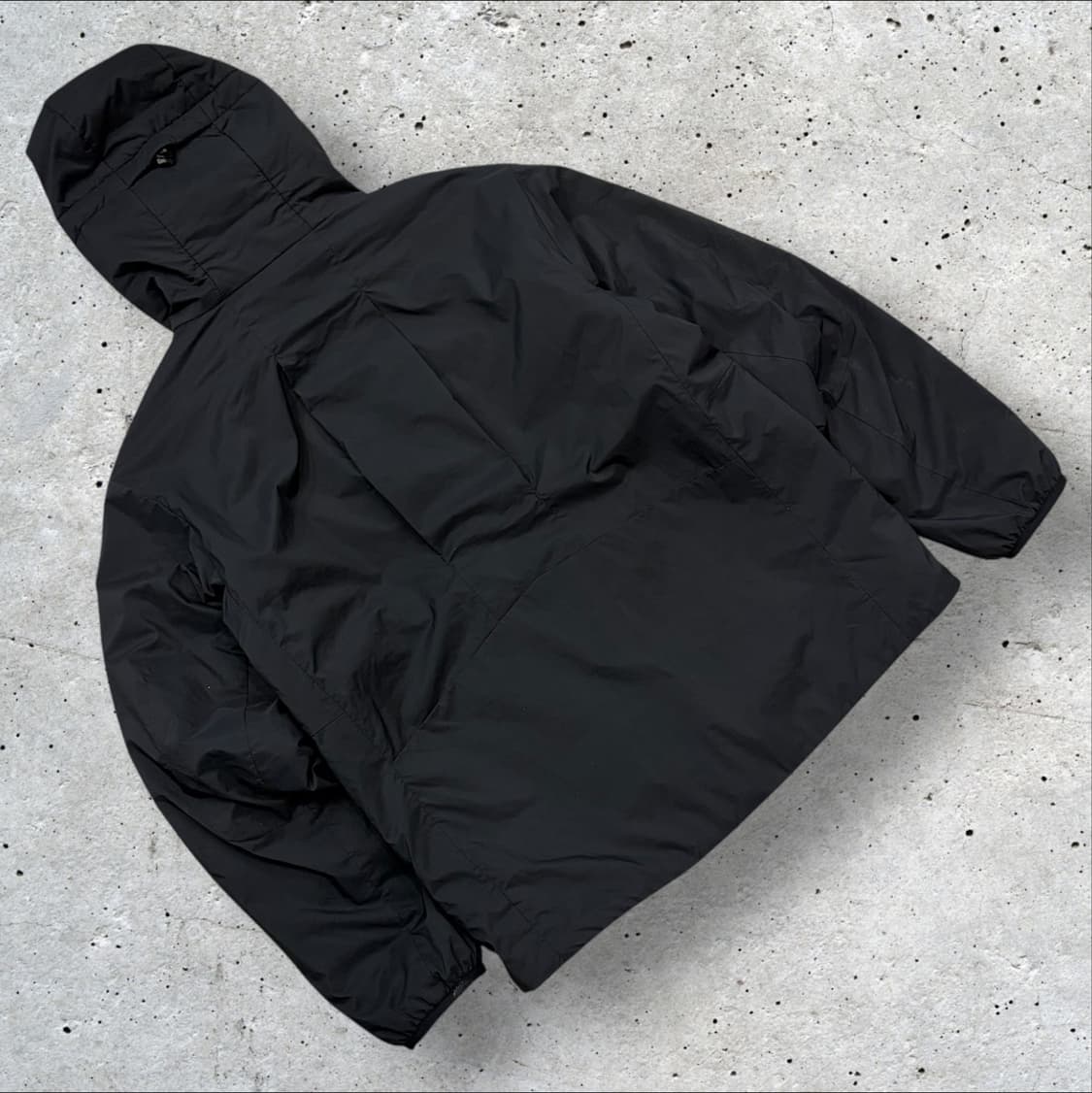 [M] 살로몬 모디세이 블랙 후드 바람막이 자켓 B613 상품이미지2