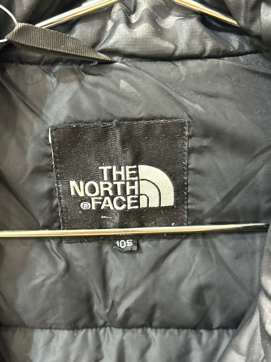 노스페이스 블랙 패딩 자켓 상품이미지4