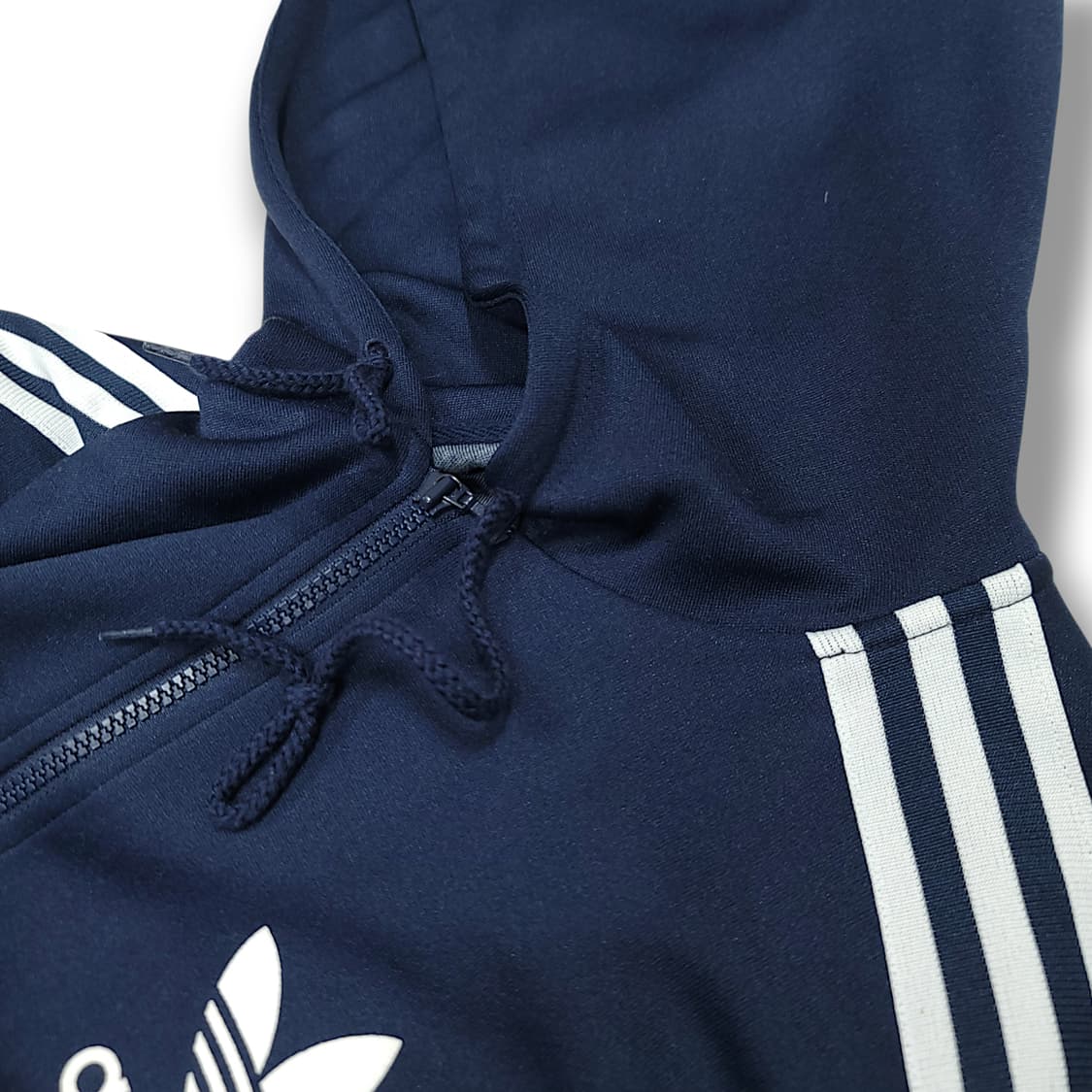 [L] 아디다스 네이비&화이트라인 파이어버드 플락 트랙탑 후드 집업 상품이미지8