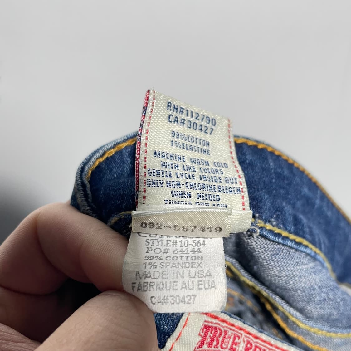 트루릴리전 USA 데님팬츠 26 상품이미지10