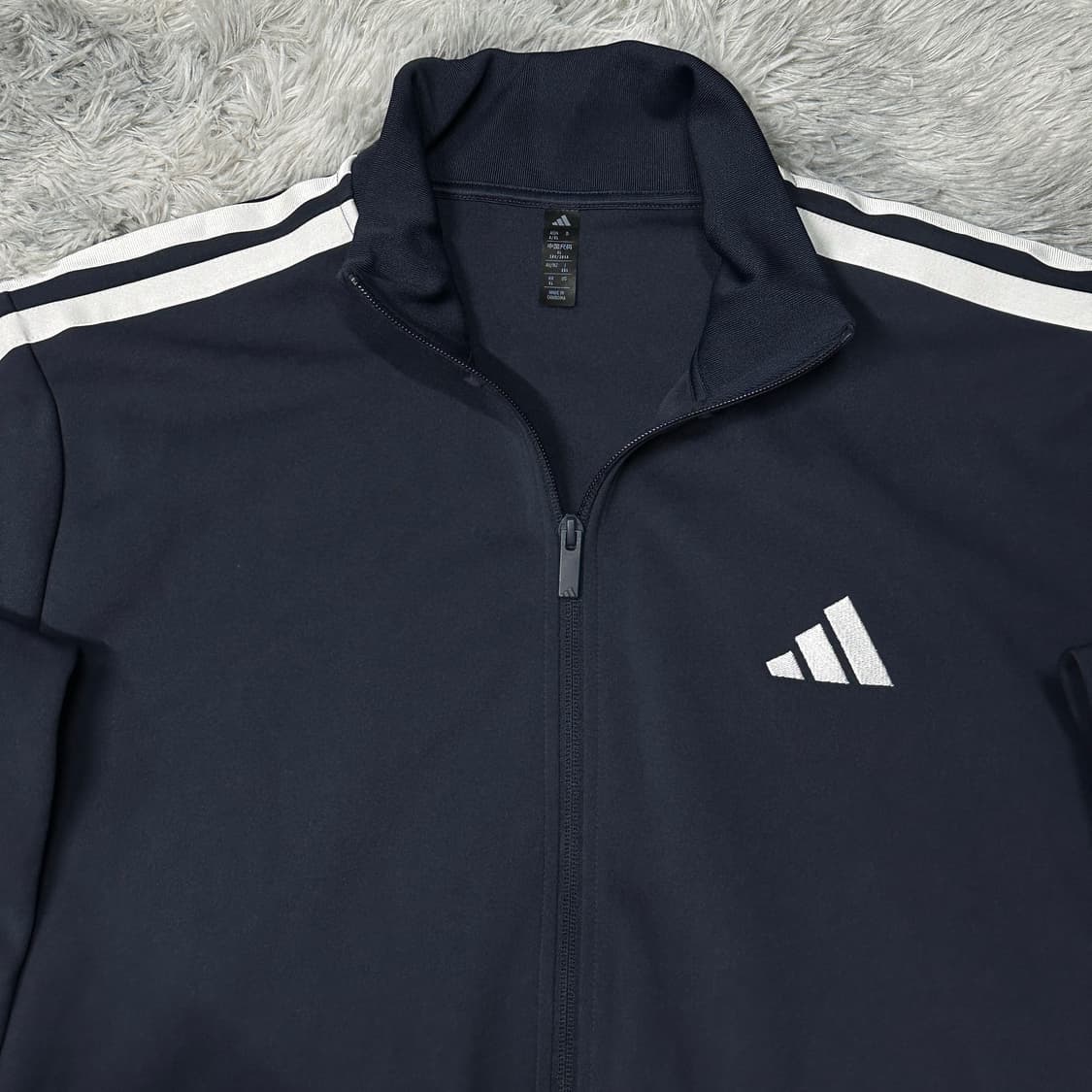 아디다스 신형 삼선 트랙탑 네이비 XL 상품이미지2