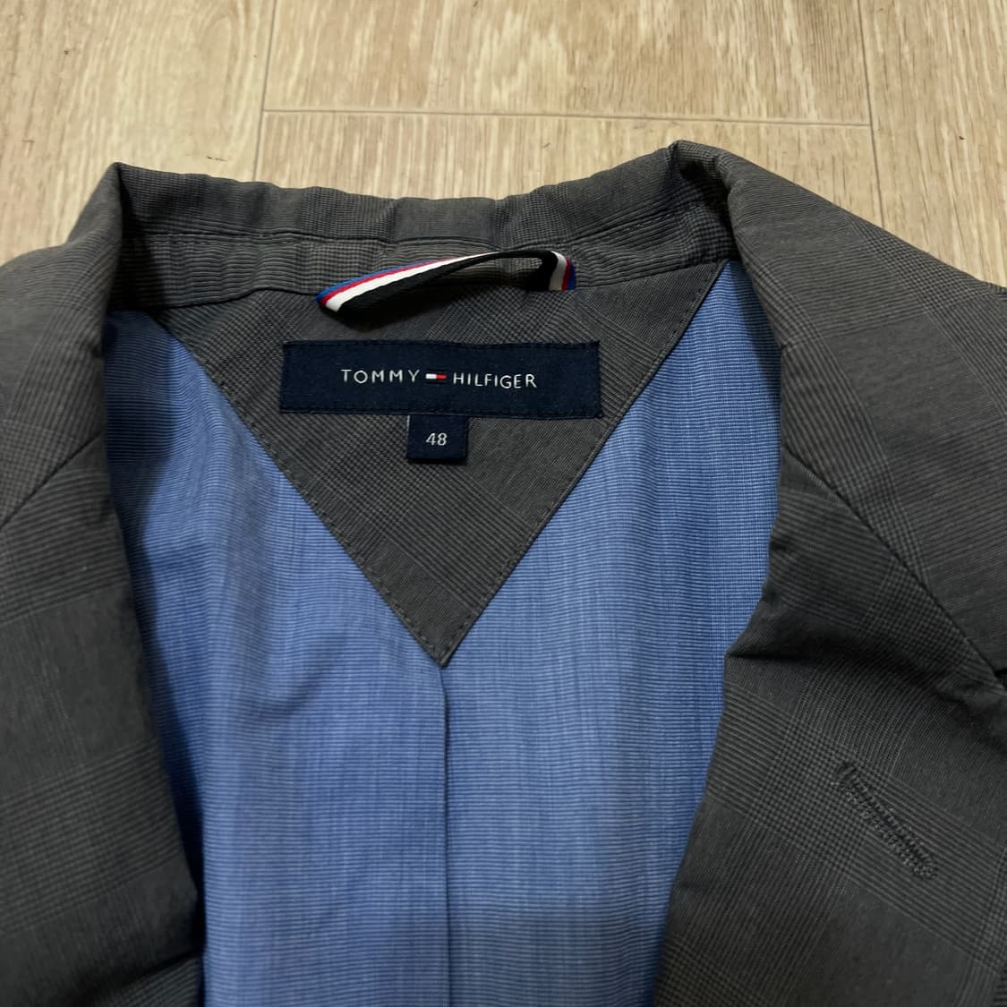 타미힐피거 남성 싱글 블레이저 정장 자켓 S/90  상품이미지4