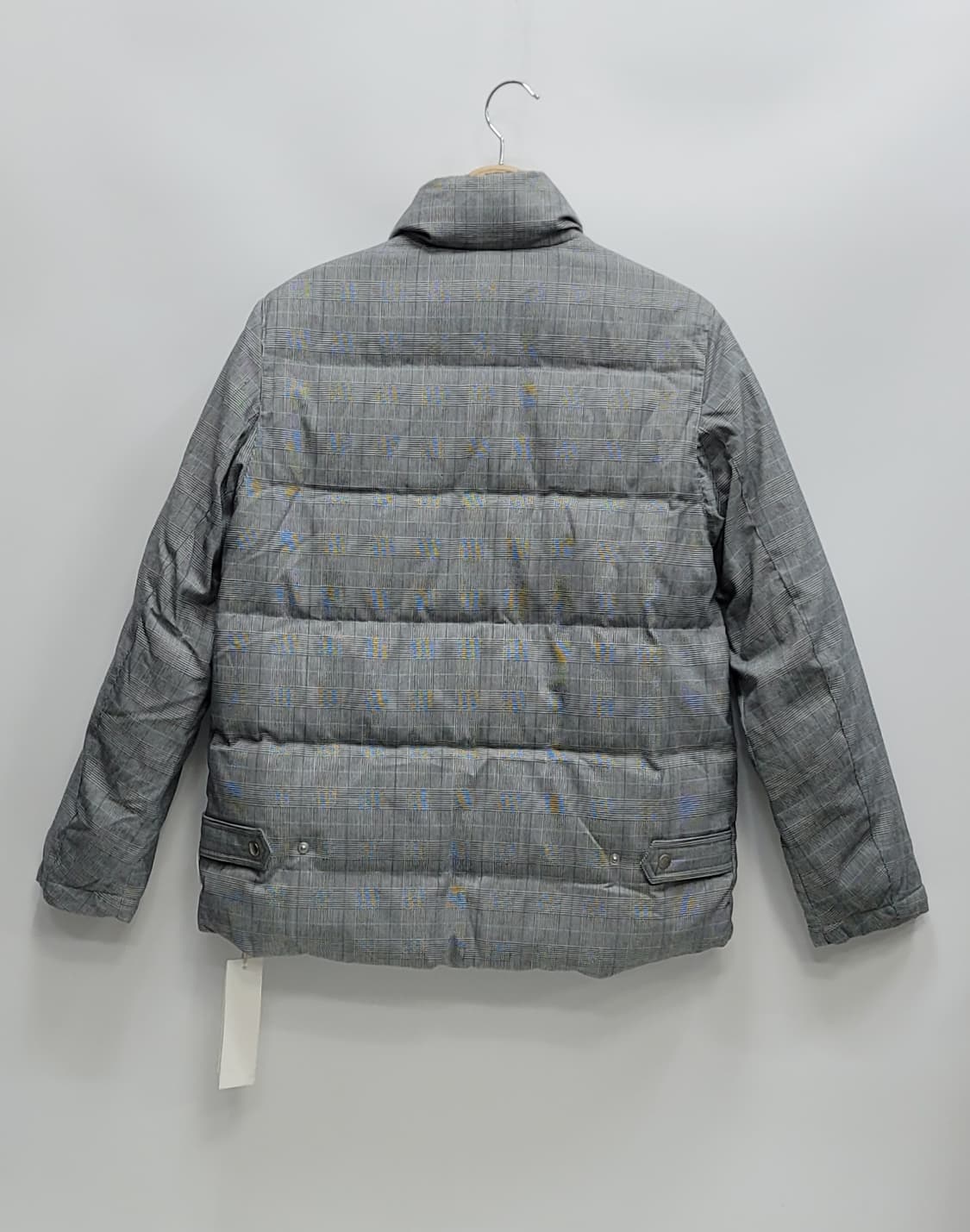 새상품) LIFUL 라이풀 필드 다운 패딩 점퍼 / 남 S 체크그레이 상품이미지2