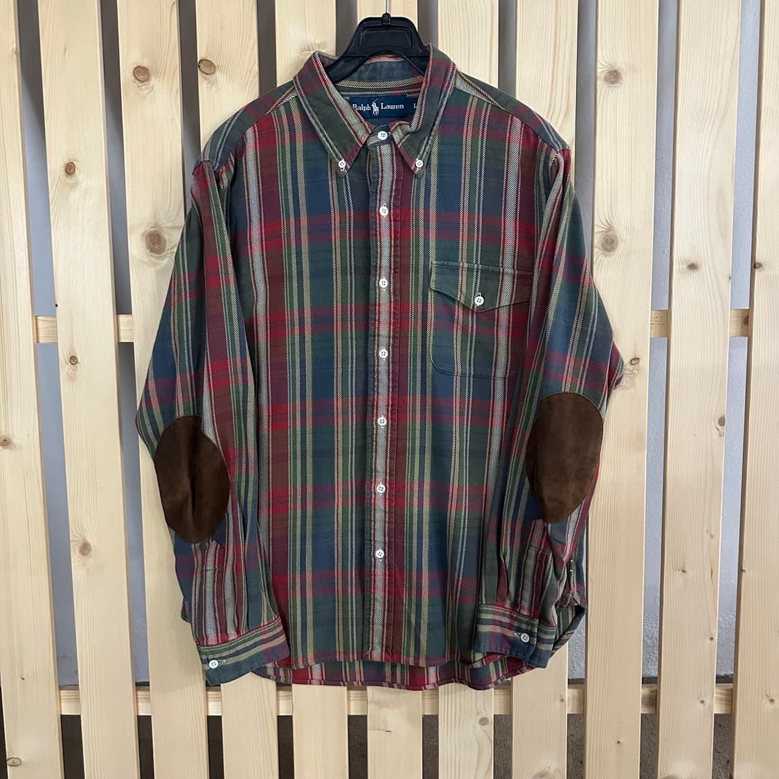 (L) 폴로 랄프로렌 체크셔츠 상품이미지1