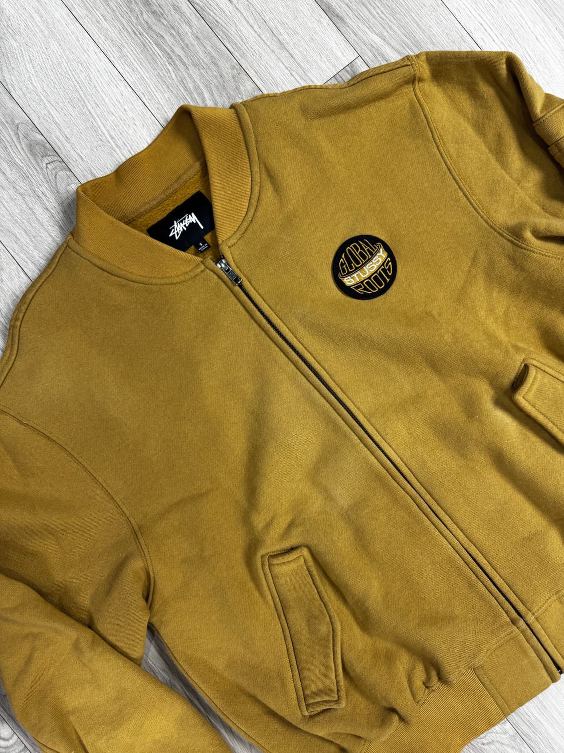 스투시 머스타드 블루종 자켓 상품이미지2