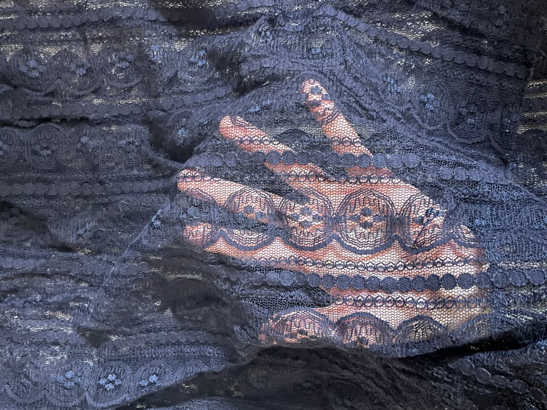 유럽 빈티지 레이어드 레이스 블라우스 상품이미지3