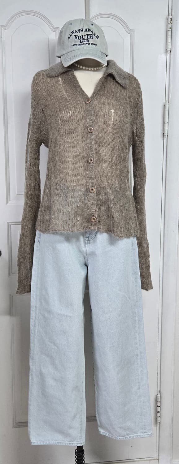 더일마 키드모헤어가디건 상품이미지1