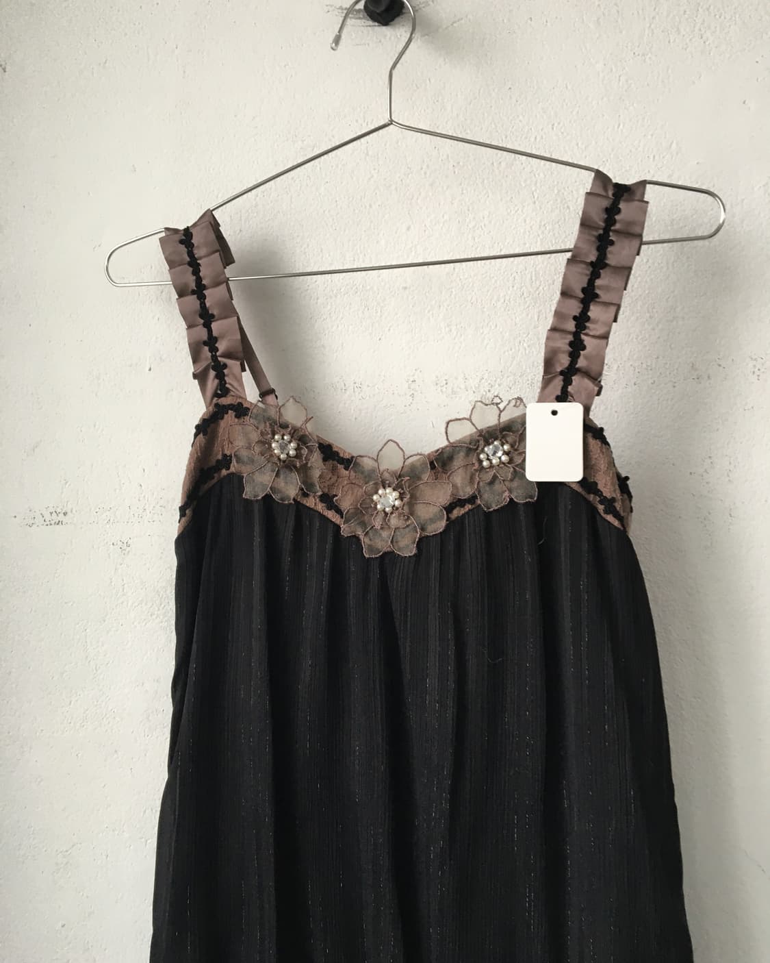 Corsage point glitter onepiece 상품이미지5