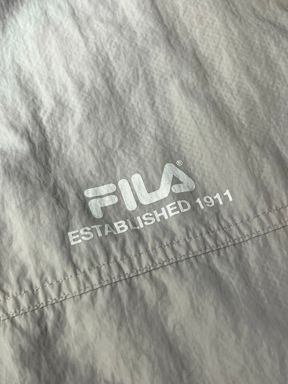 휠라 바람막이 그레이 XXL #csz2103 상품이미지4