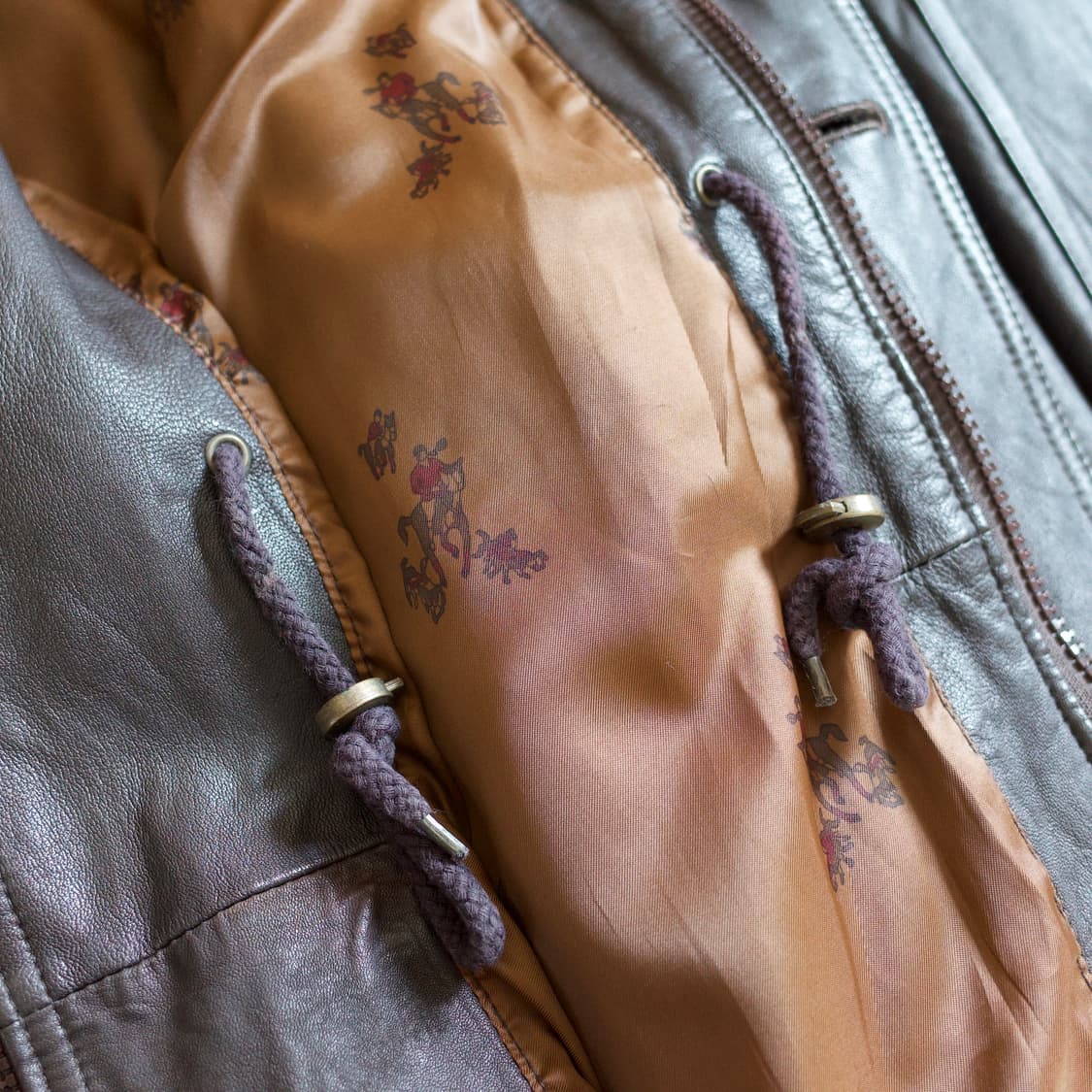 90’s Cross wood sheep-skin car coat 상품이미지7