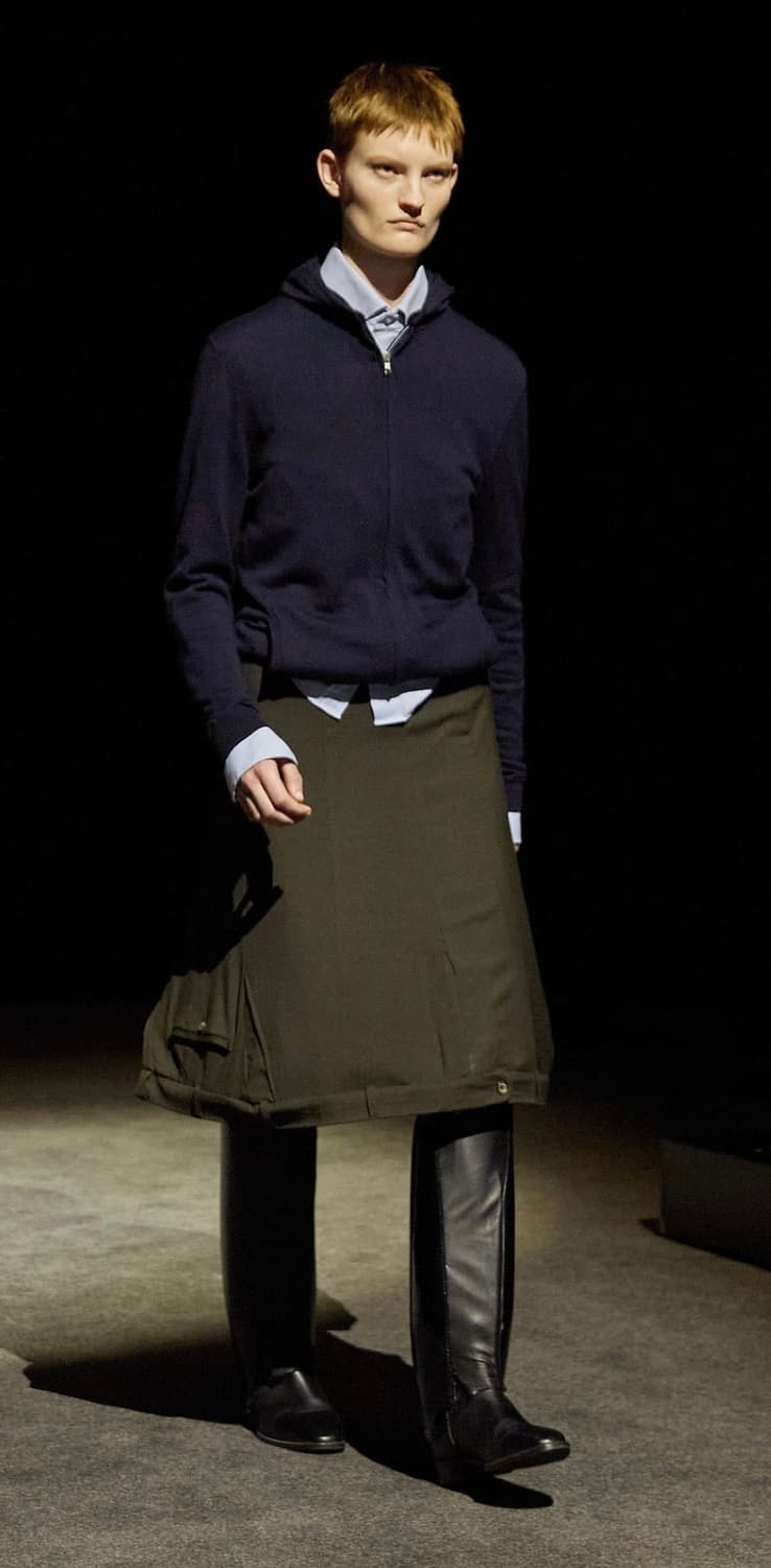 (새상품) 25SS HODAKOVA 호다코바 집업 니트 가디건(L) 상품이미지1