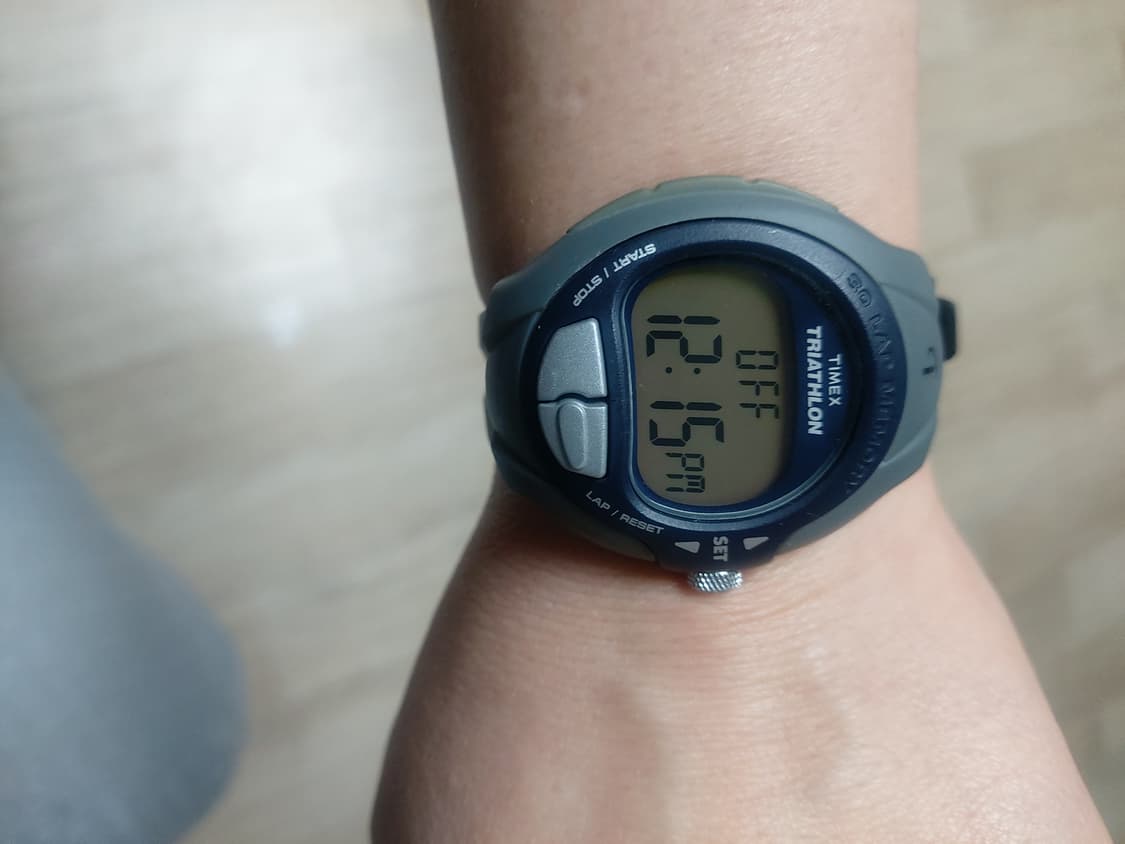 타이맥스 트라이애슬론 회색 디지털 시계 상품이미지5