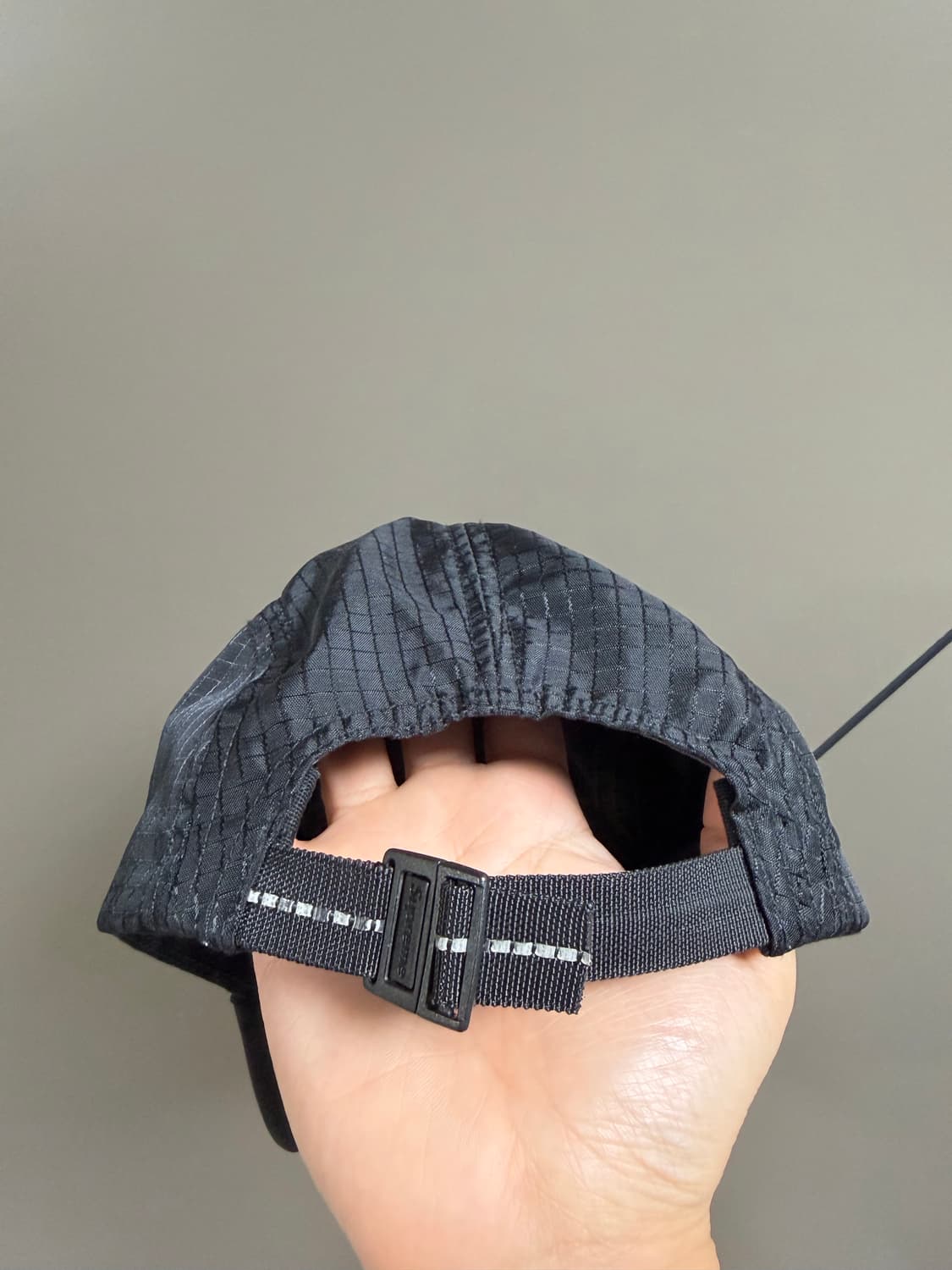 슈프림 카모 립스탑 캠프캡 블랙 상품이미지3