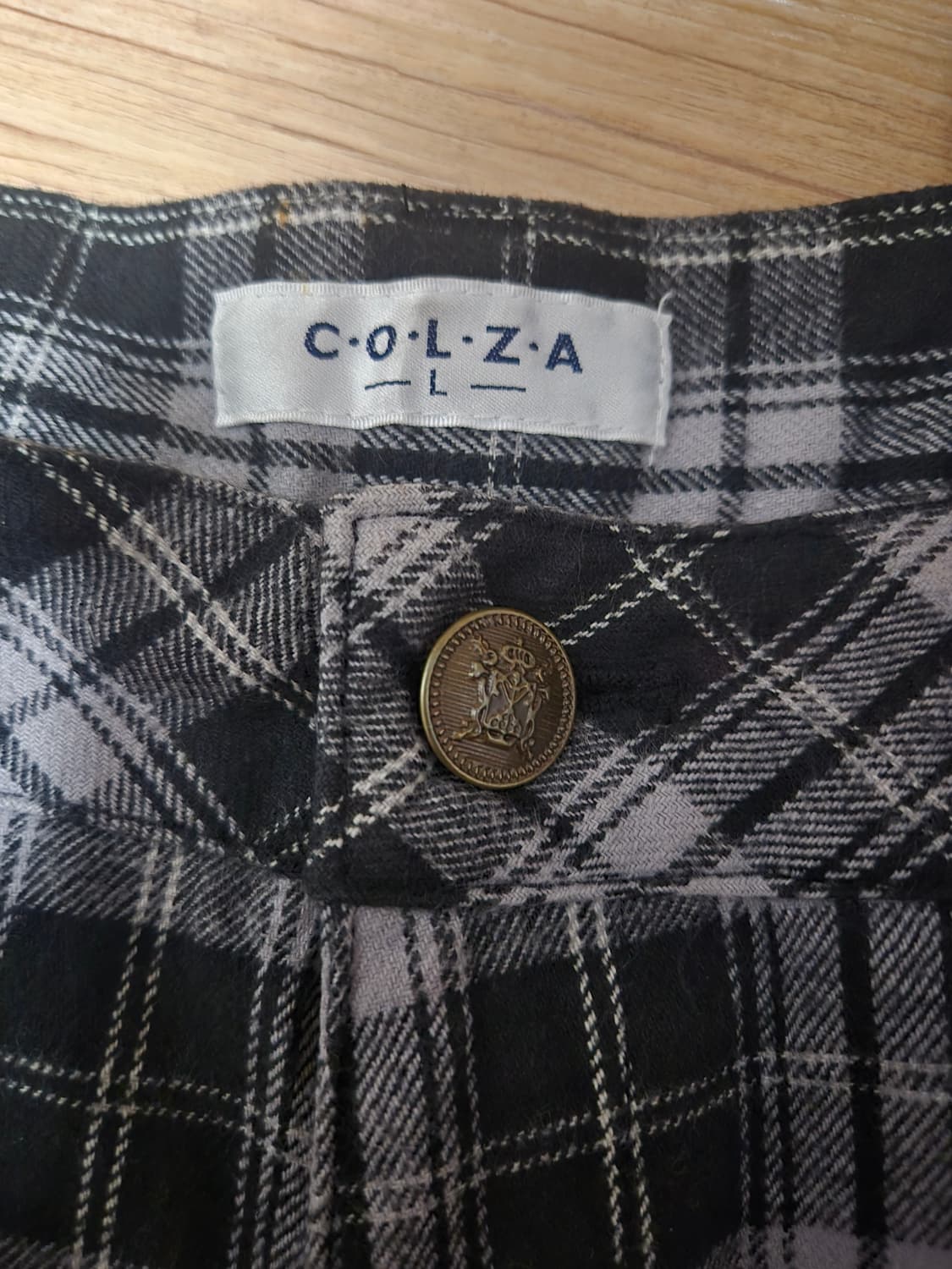 [COLZA] コルザ 체크 팬츠, Japan 상품이미지4