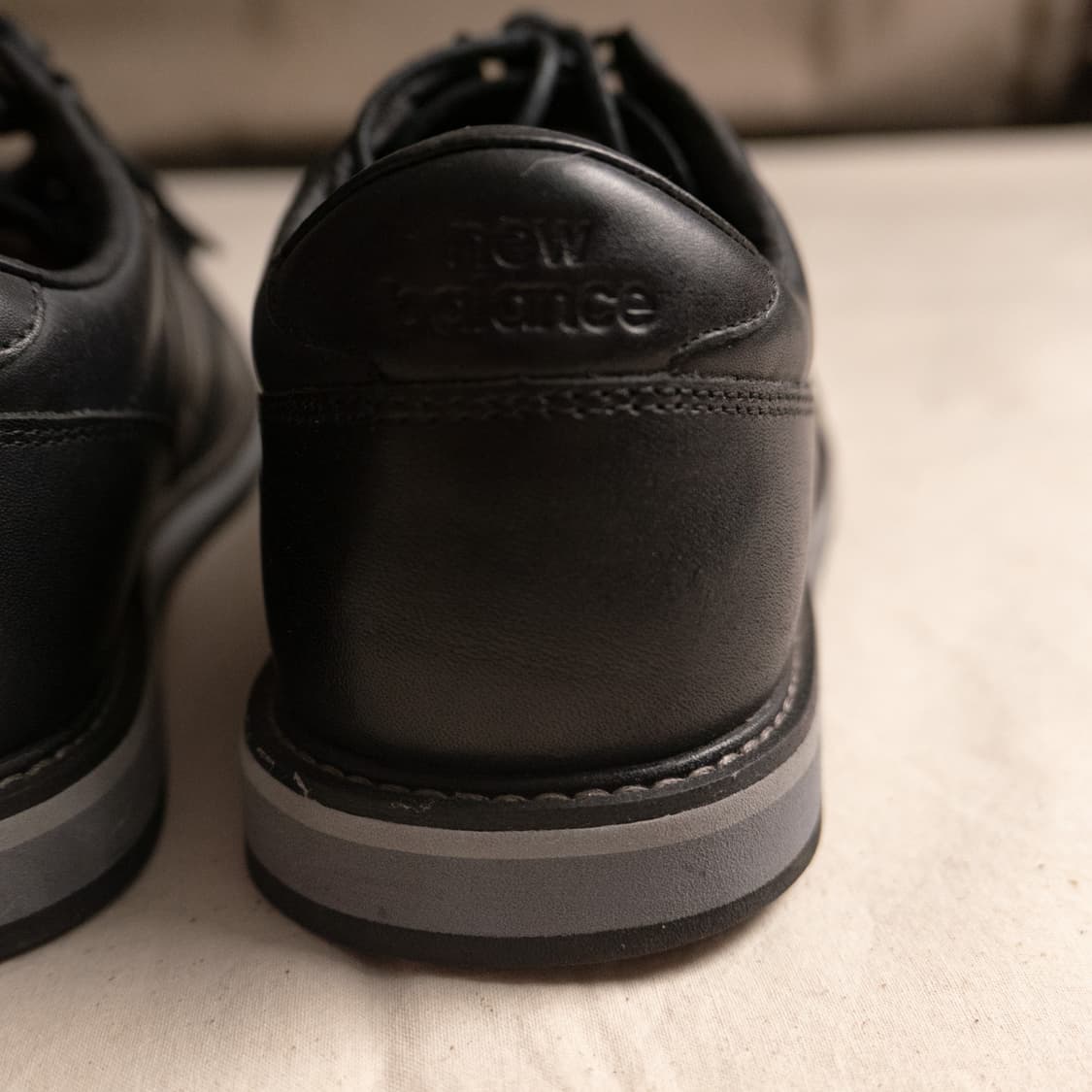 New Balance Oxford Black Leather Shoe 상품이미지8