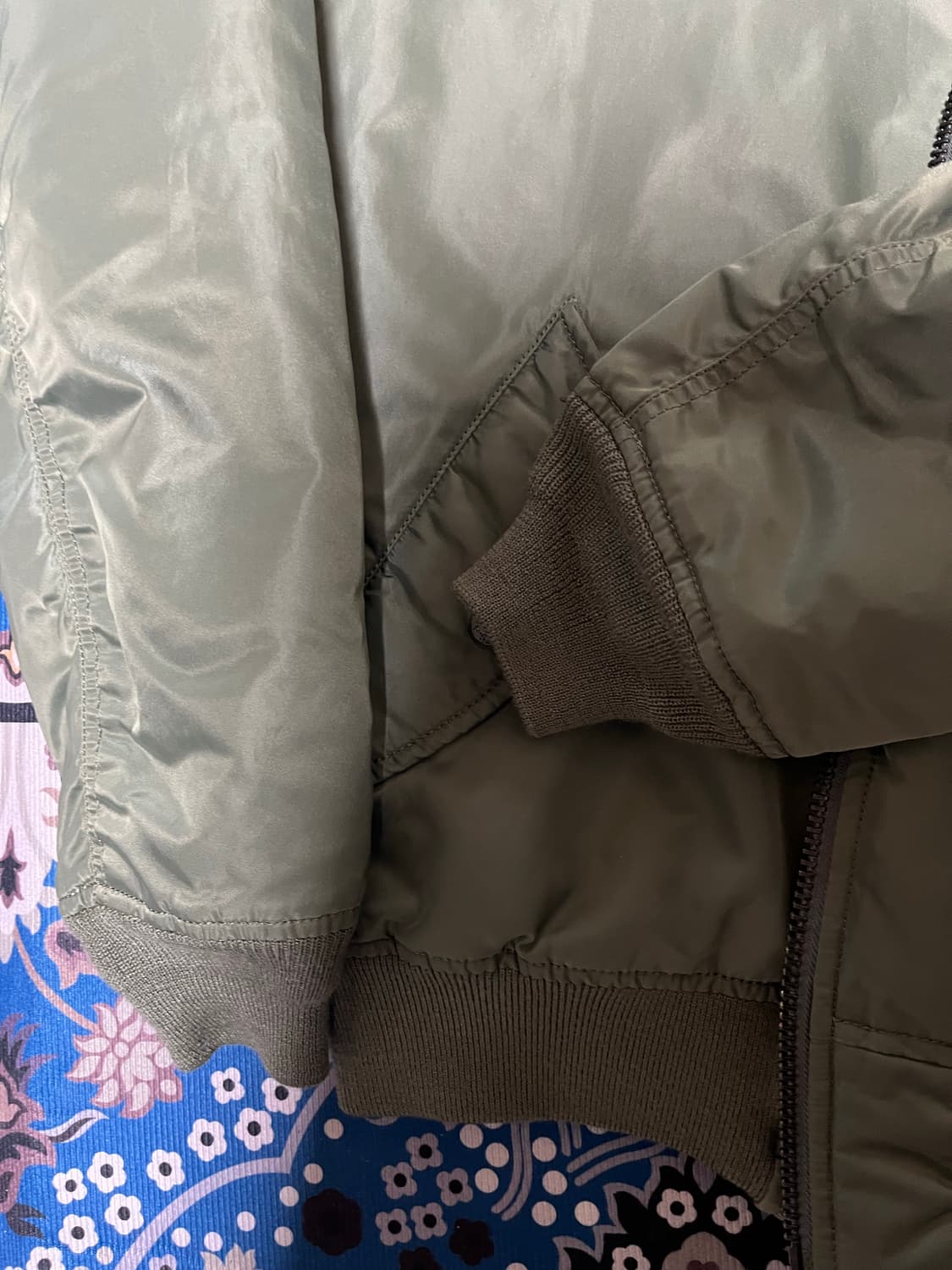 아비렉스 ma1 항공점퍼 세이지 상품이미지5