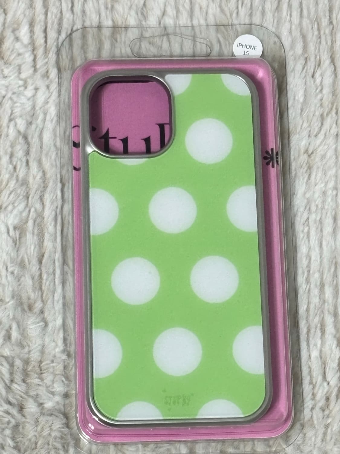 그린도트 핸드폰 케이스 / 아이폰15 케이스 상품이미지2