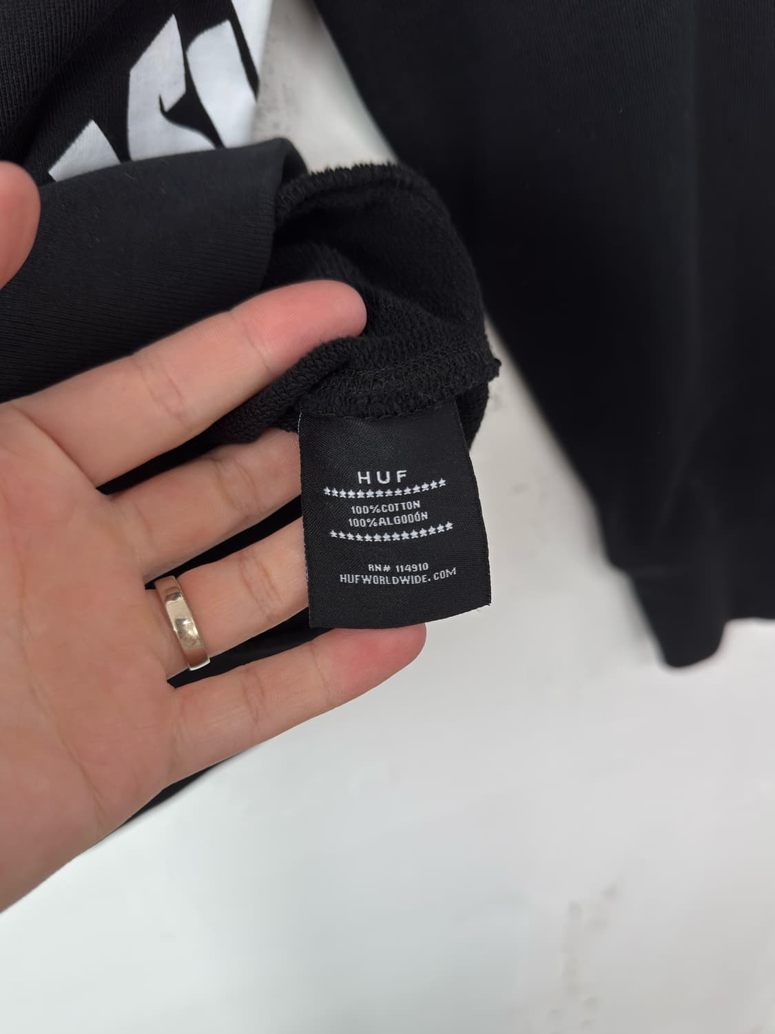 허프x쓰레셔 후드티 상품이미지5