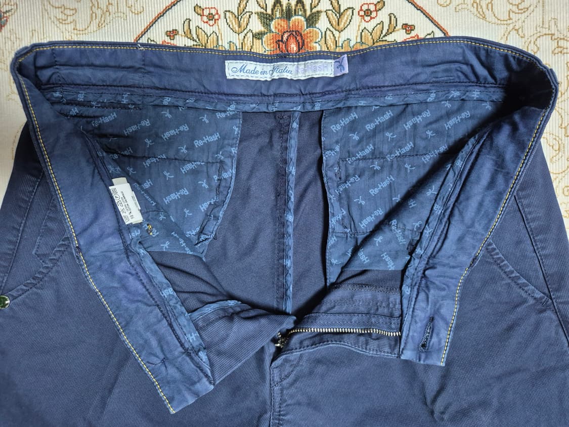이태리 리하시(RE-HASH) 면바지/34 상품이미지4