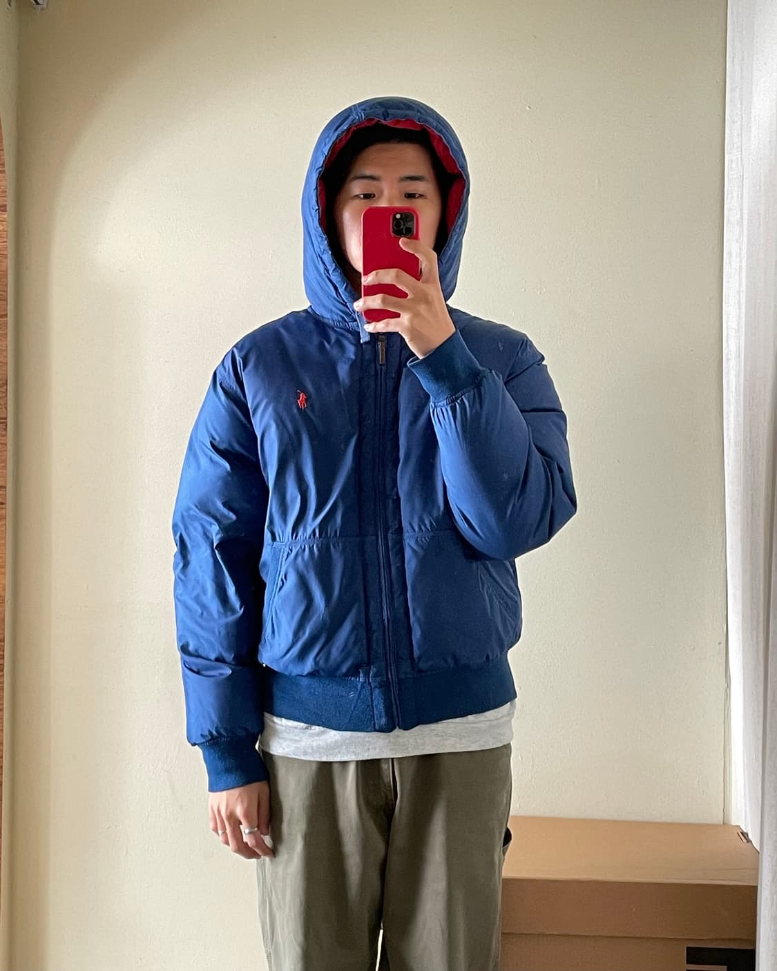 Polo Ralph Lauren down puffer jacket XL 상품이미지9