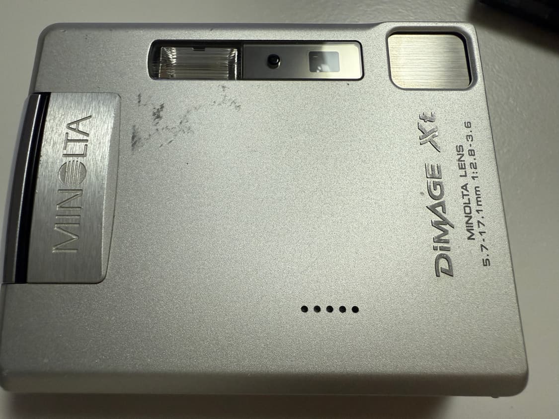 필카느낌,작례o) 미놀타 Minolta DiMAGE Xt 빈티지 디카 상품이미지2