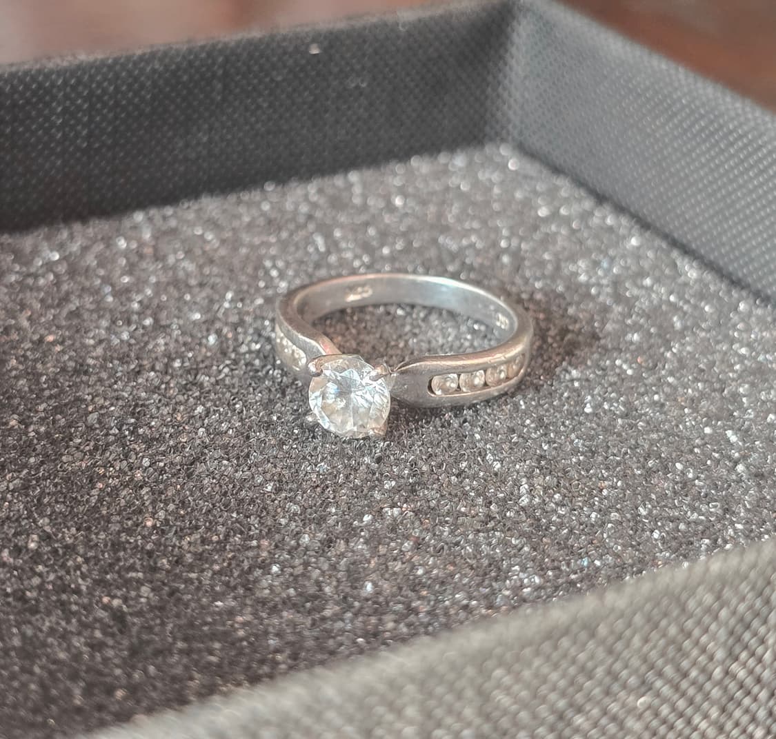 🇺🇸 실버 7부 칵테일 링 상품이미지3