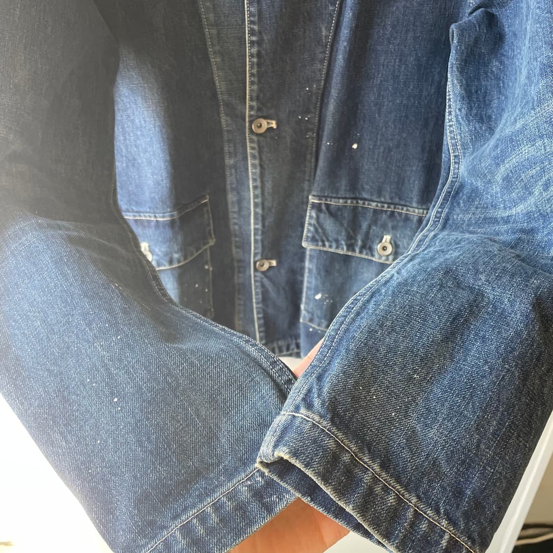 네이버후드 레일로드 데님 초어자켓 상품이미지5