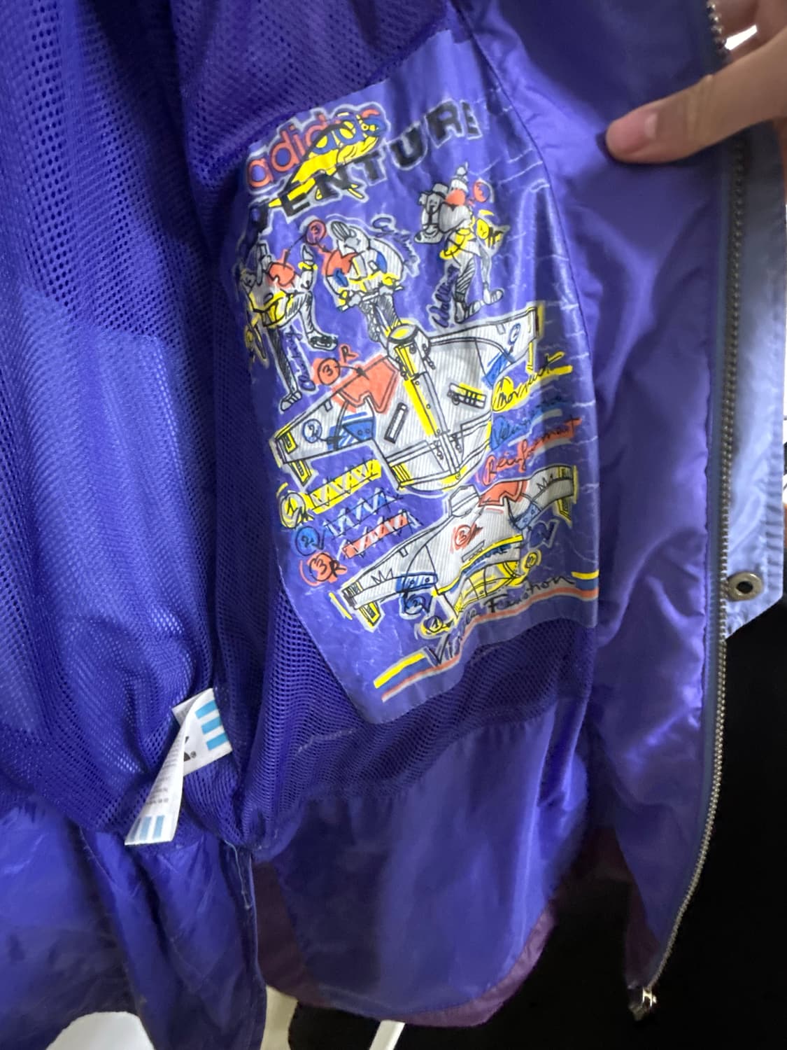 빈티지 아디다스 어드벤쳐 윈드브레이커 레어템 상품이미지6