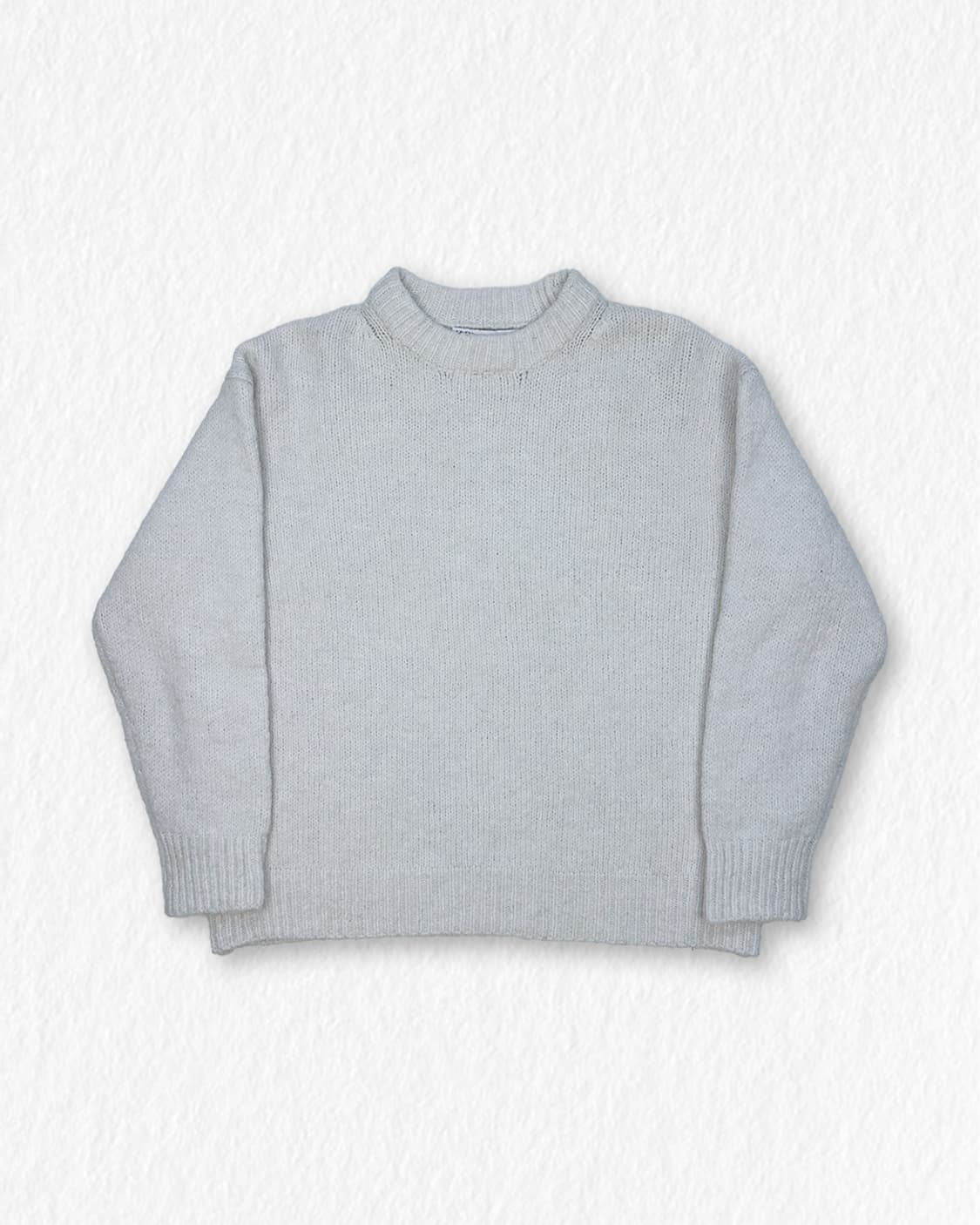 자라 부클 스웨터 오트밀화이트 상품이미지1