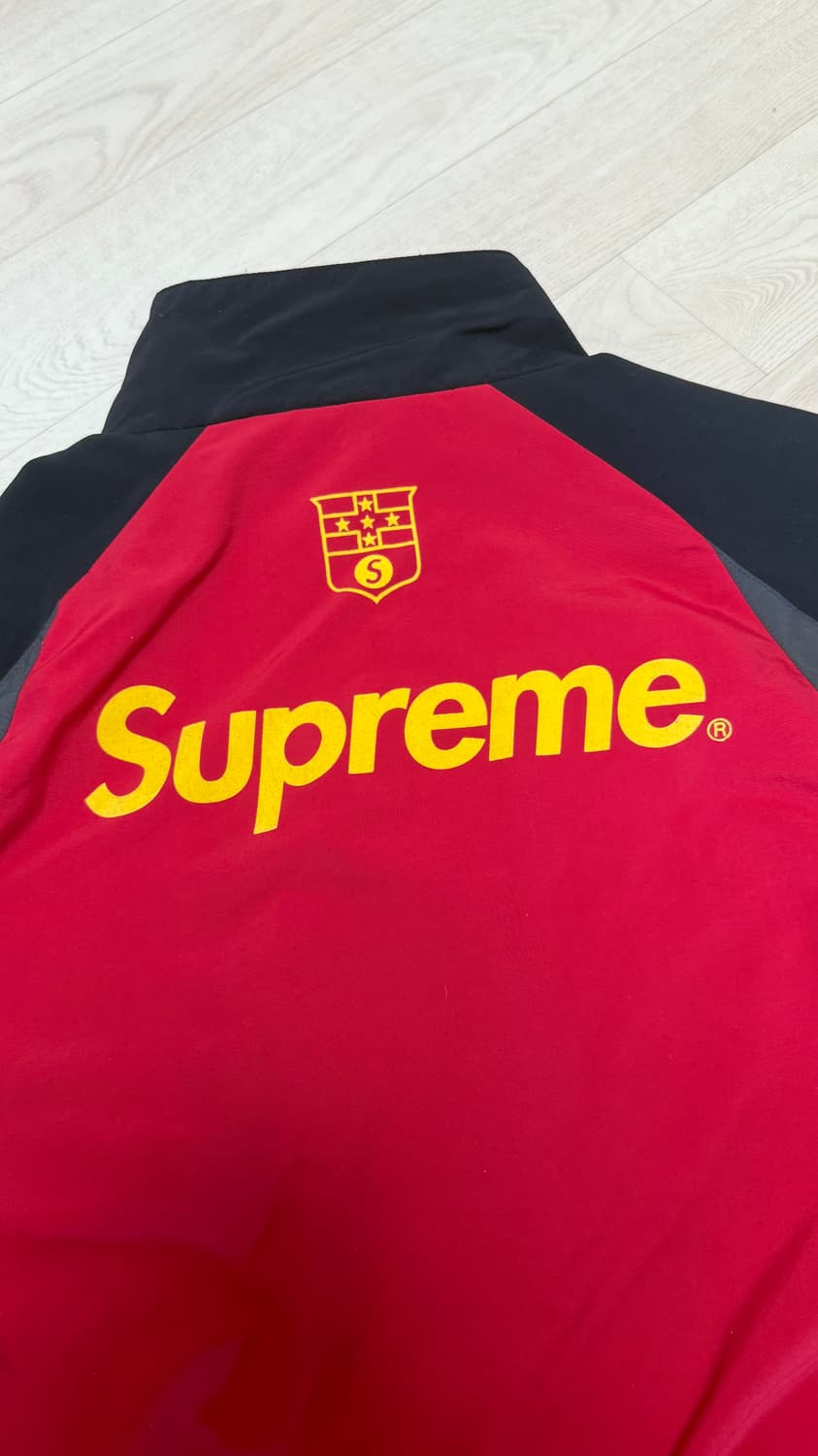 슈프림 S로고 트랙자켓 블랙 M 상품이미지3