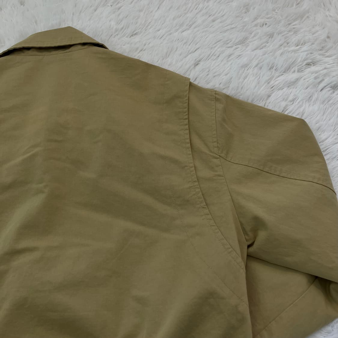 빈티지 베이지 크롭 블루종 759 y2k 스트릿 갸루 펑키 일본빈티지 상품이미지6